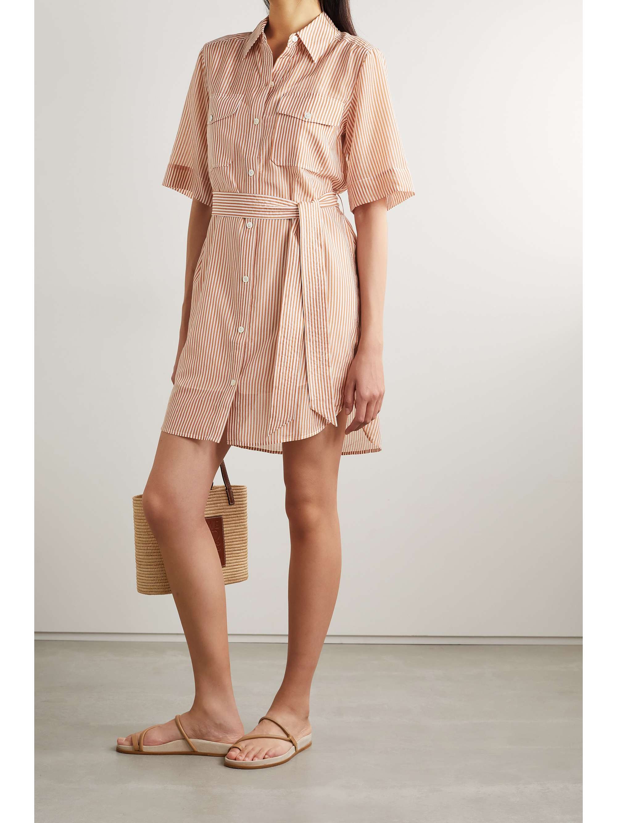 pink cowl neck slip dress