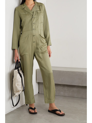 Equipment Almira satin jumpsuit