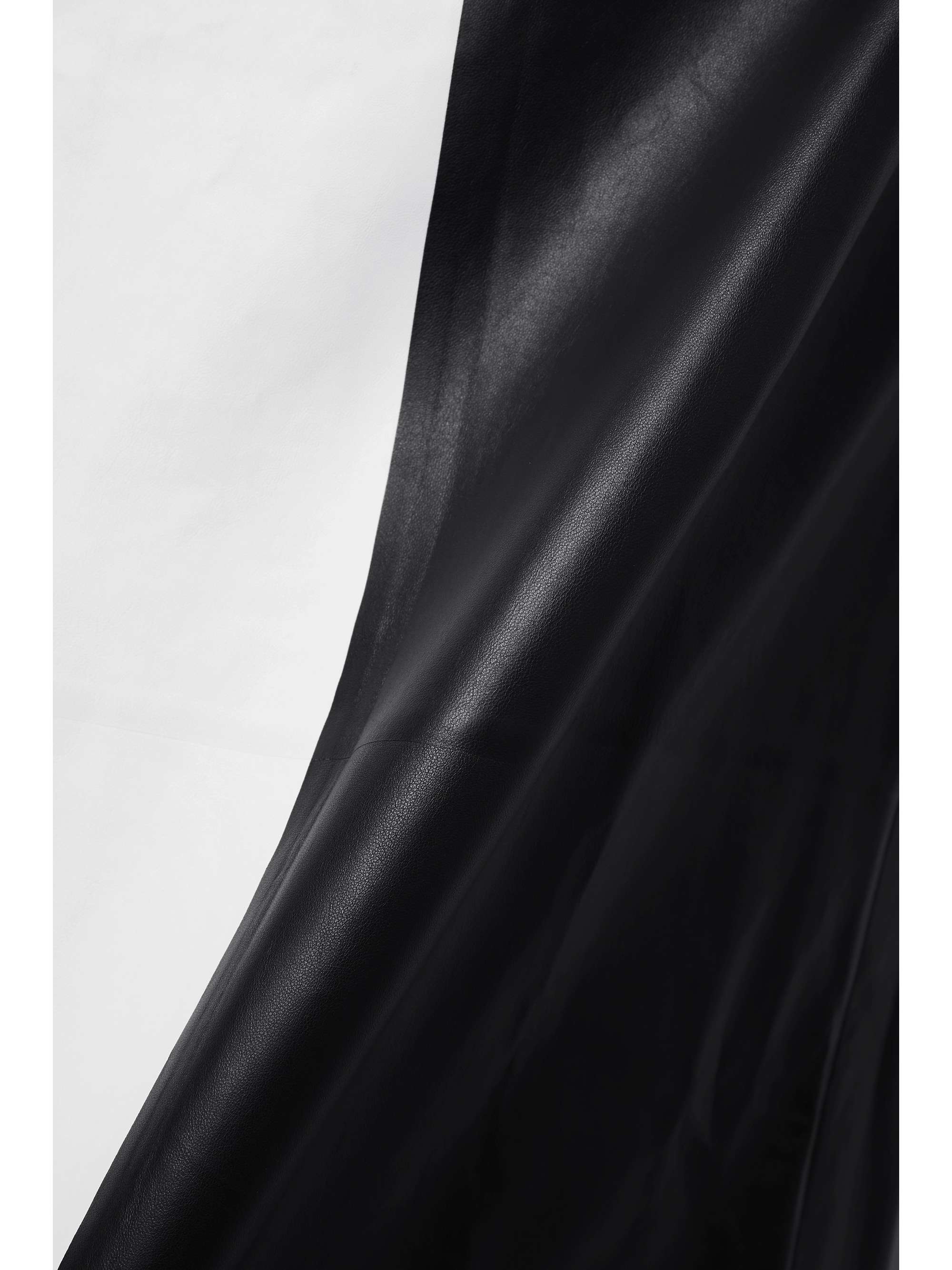 GABRIELA HEARST + NET SUSTAIN Currie cutout two-tone leather maxi dress
