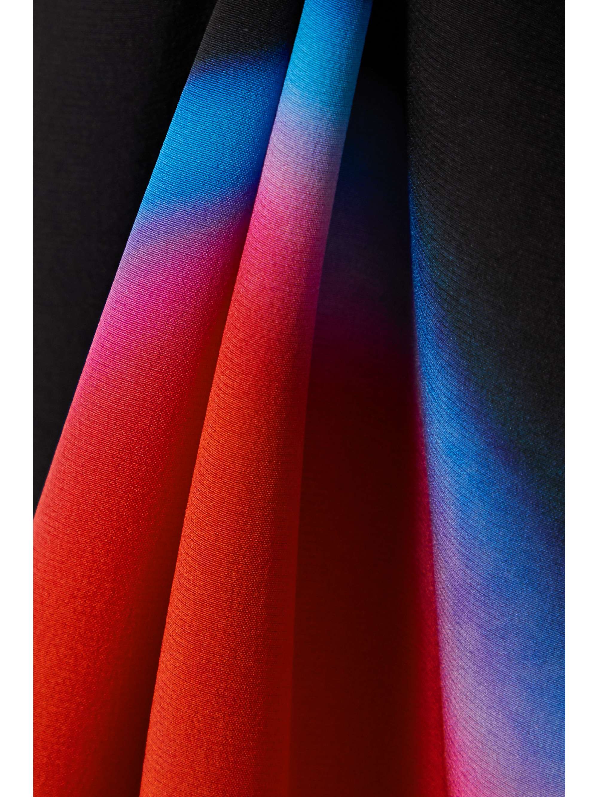 DRIES VAN NOTEN Dobson printed open-back silk-crepe maxi dress