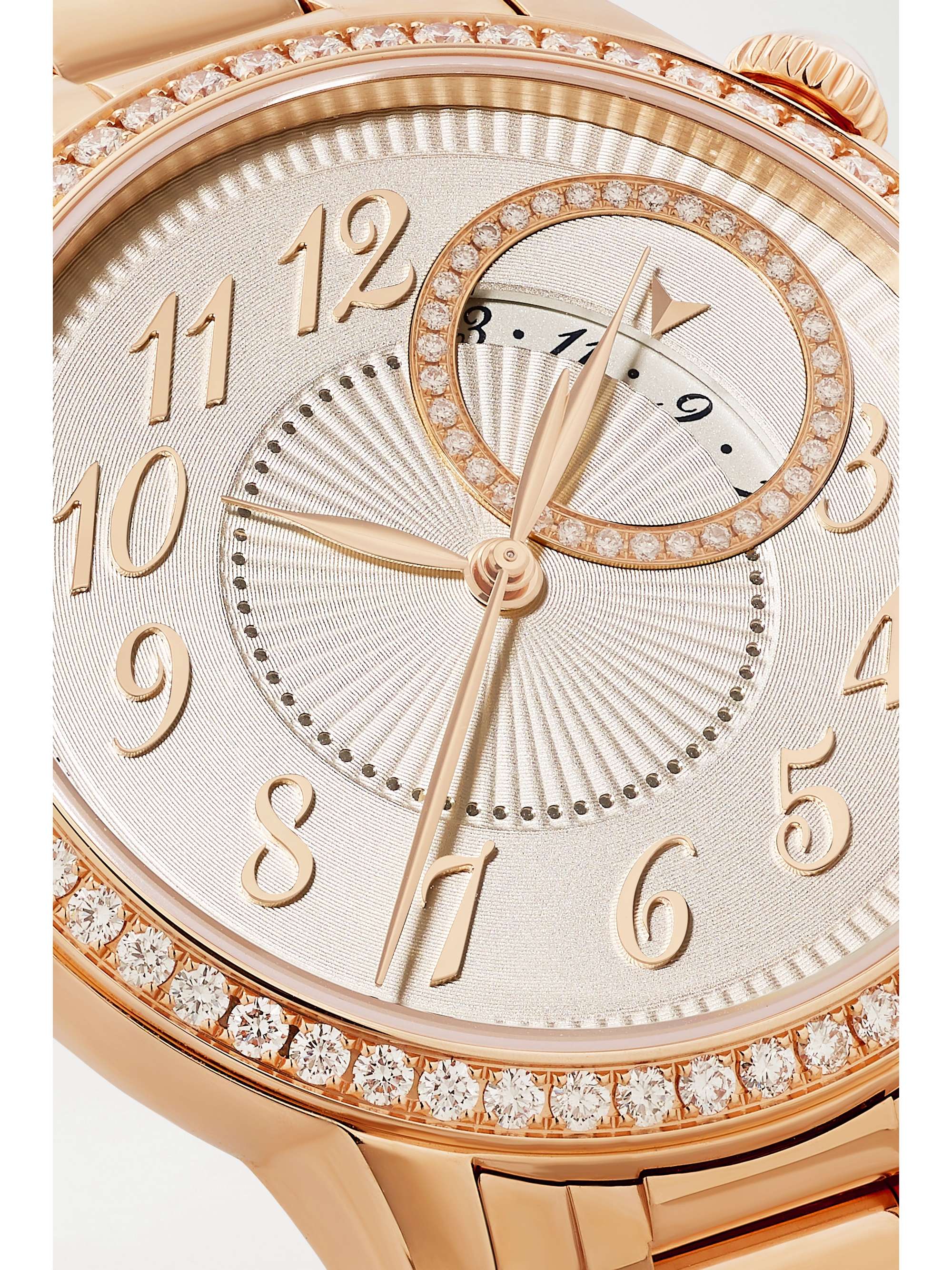 VACHERON CONSTANTIN Egérie Automatic 35mm 18-karat rose gold and diamond watch