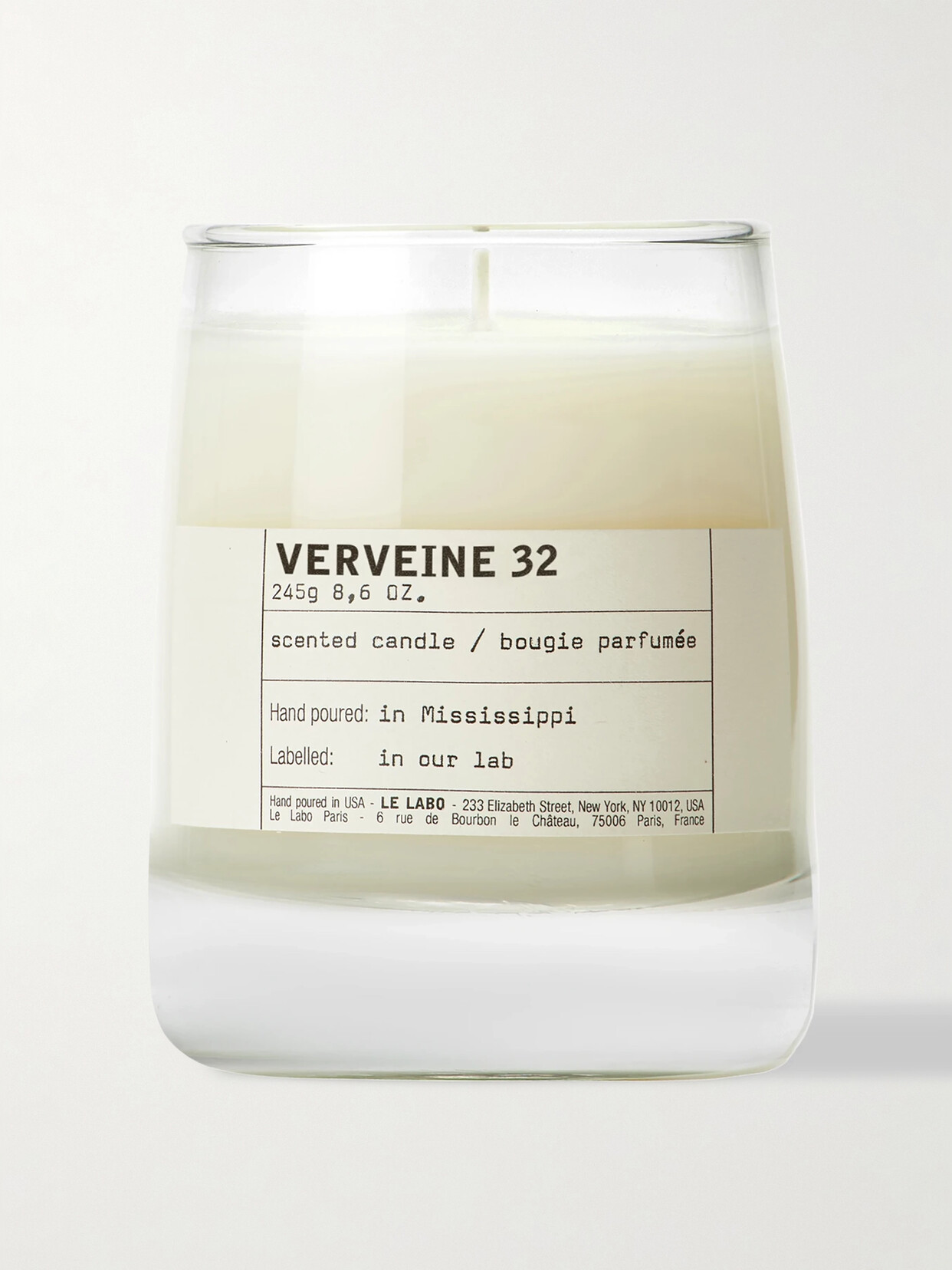 LE LABO VERVEINE 32 SCENTED CANDLE, 245G