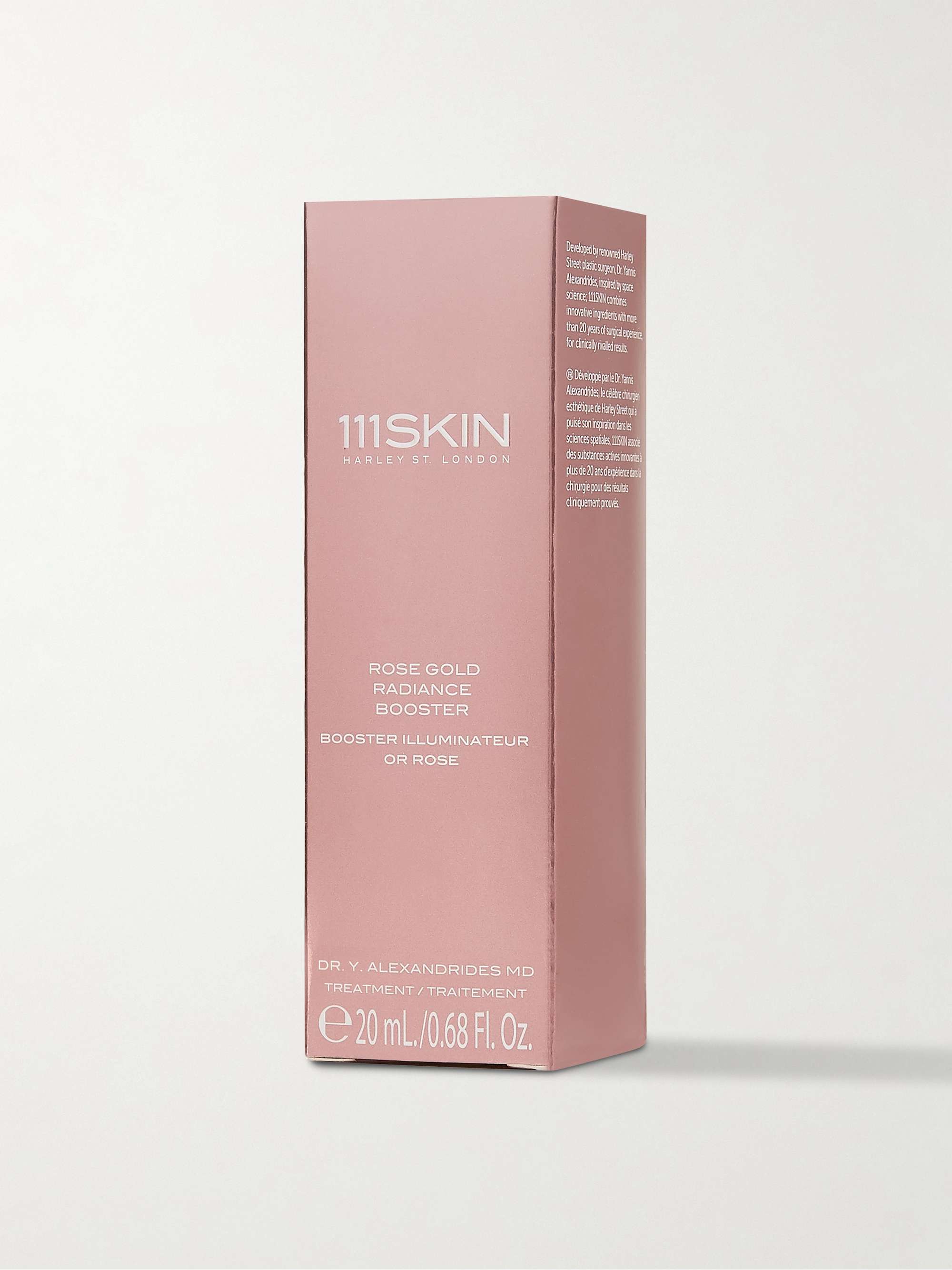 111SKIN Sérum booster illuminateur Rose Gold, 20 ml