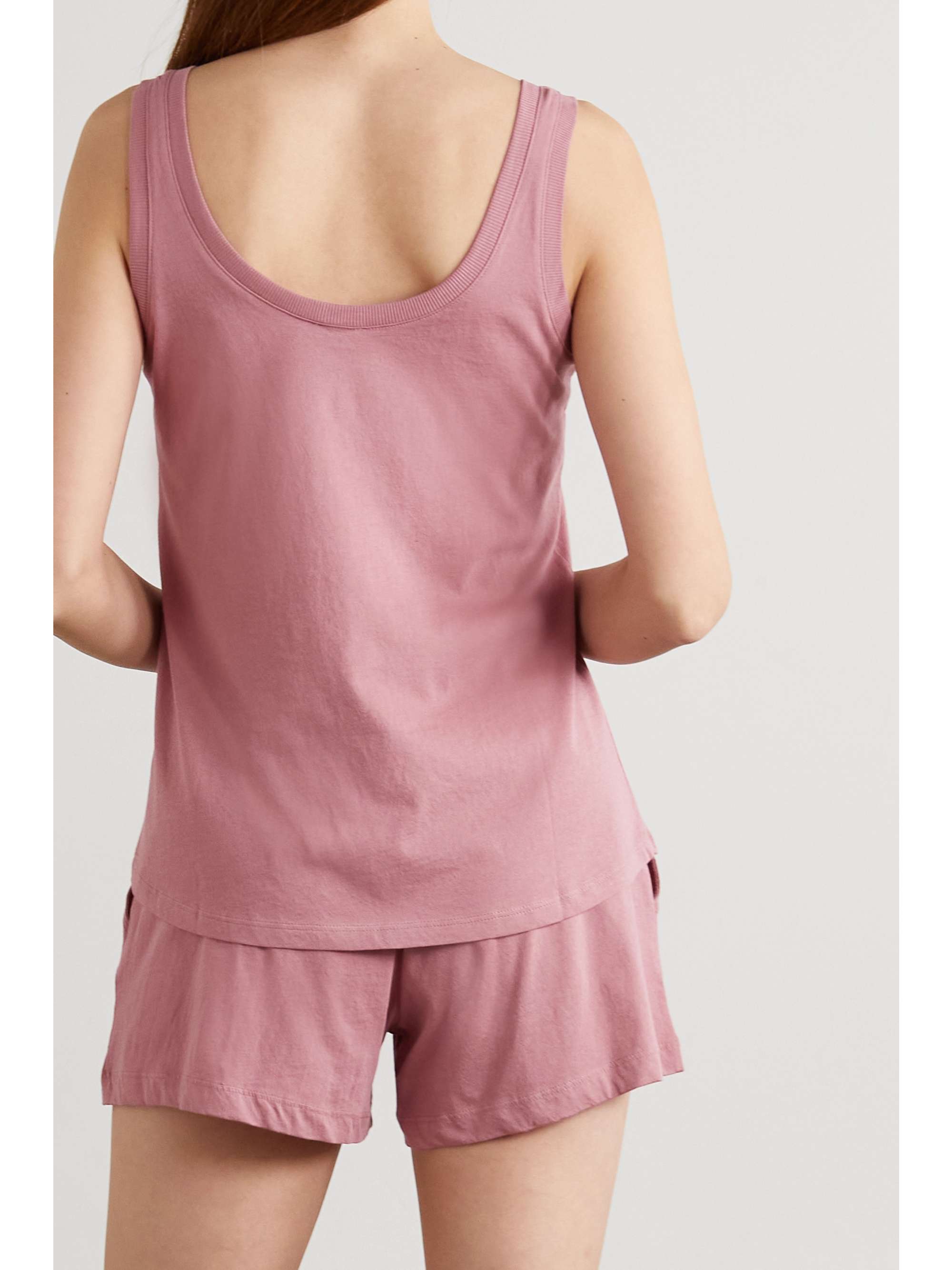 SKIN + NET SUSTAIN Ciara Pima cotton-jersey tank