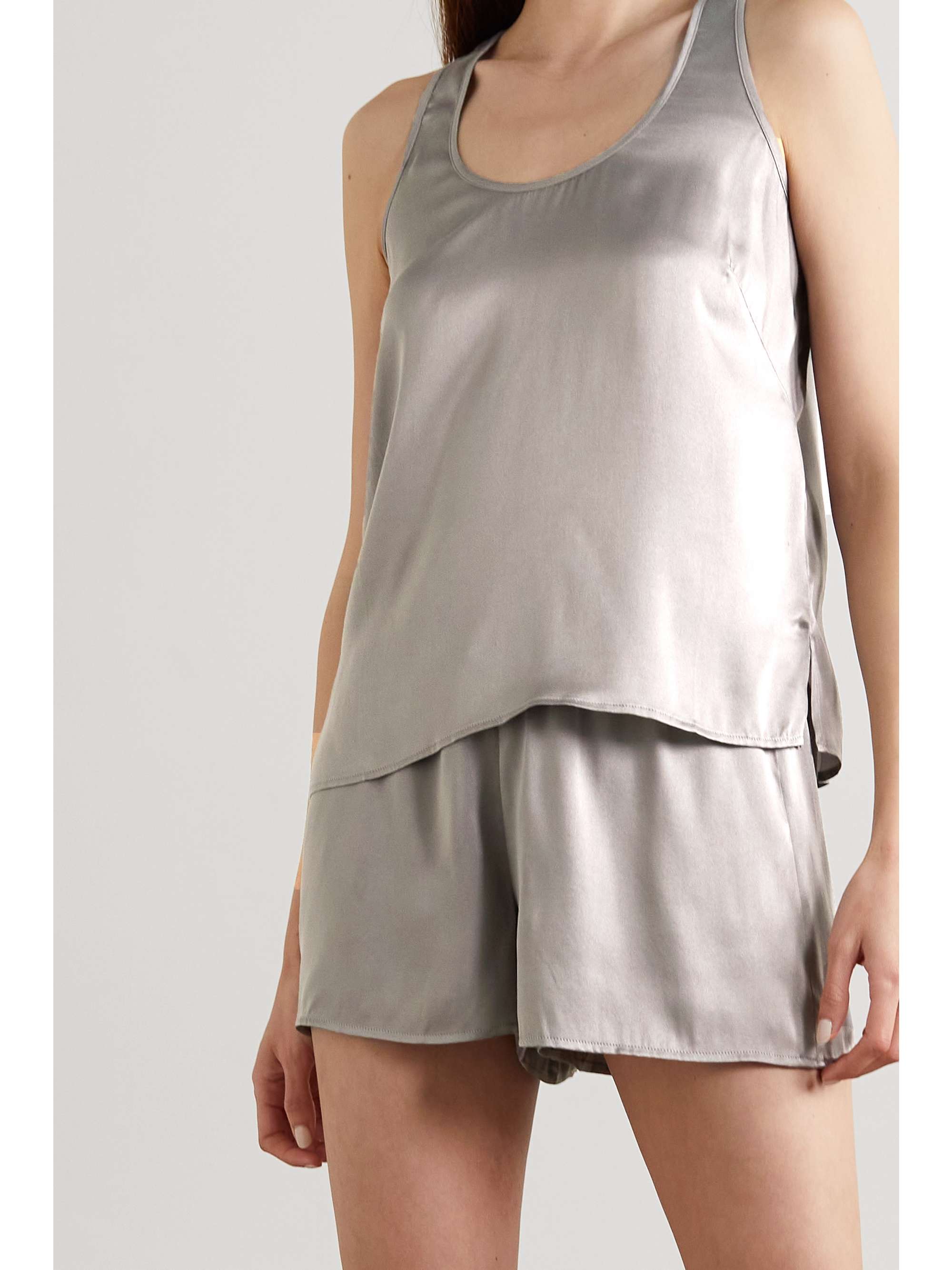 NET SUSTAIN Trista stretch-organic silk 