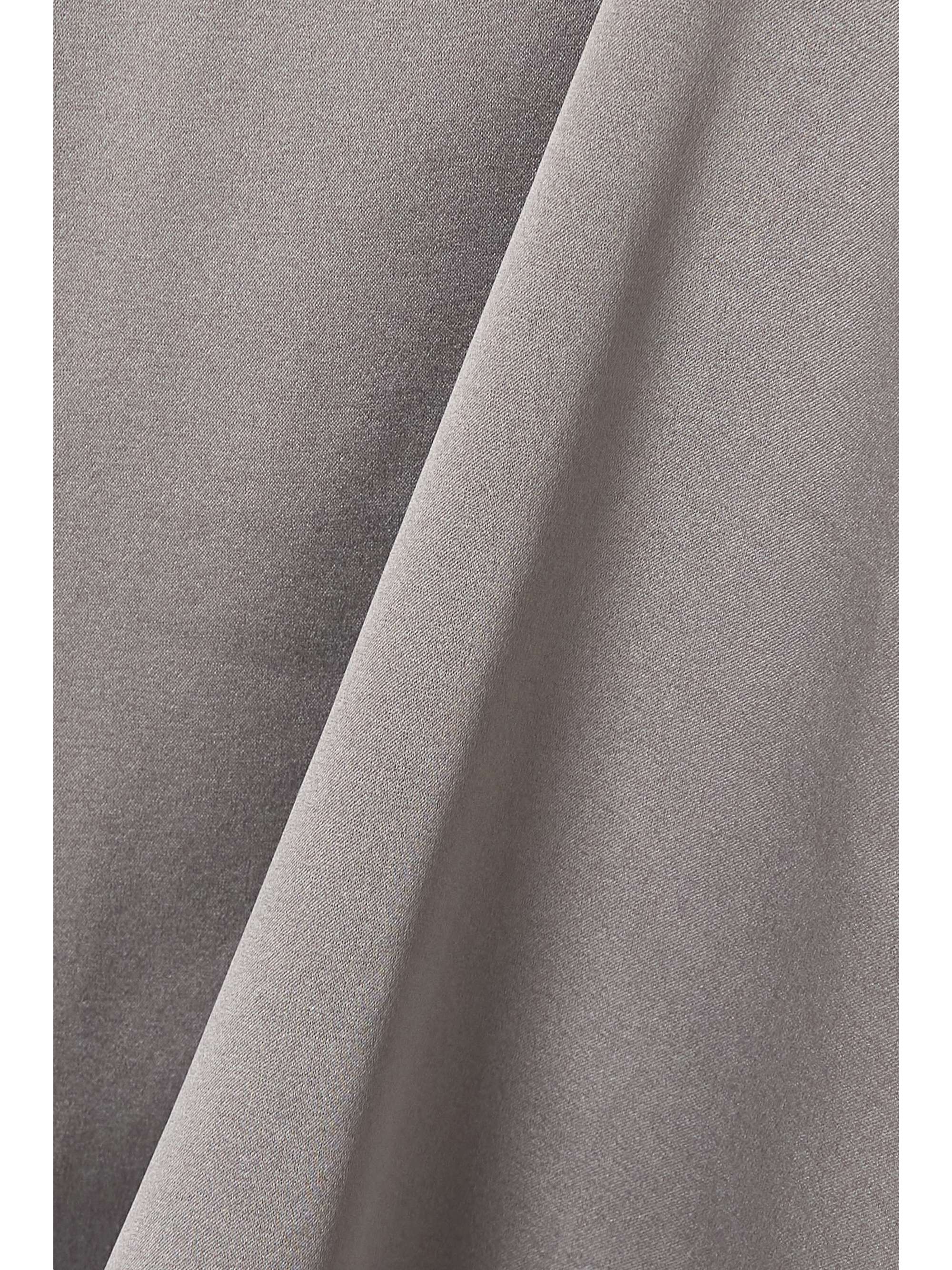 SKIN + NET SUSTAIN Topaz stretch-organic silk satin tank