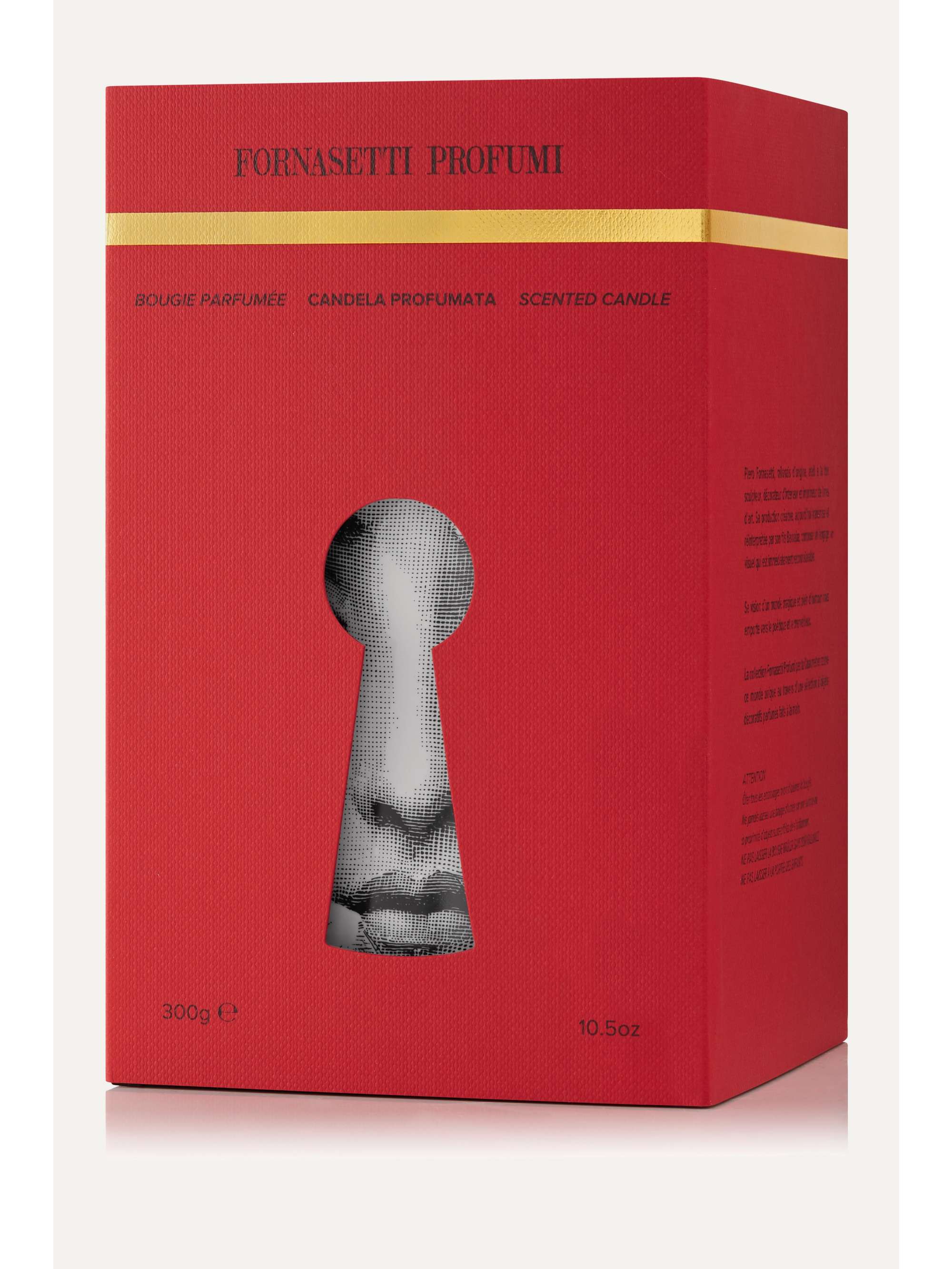 FORNASETTI Metafisica scented candle, 300g