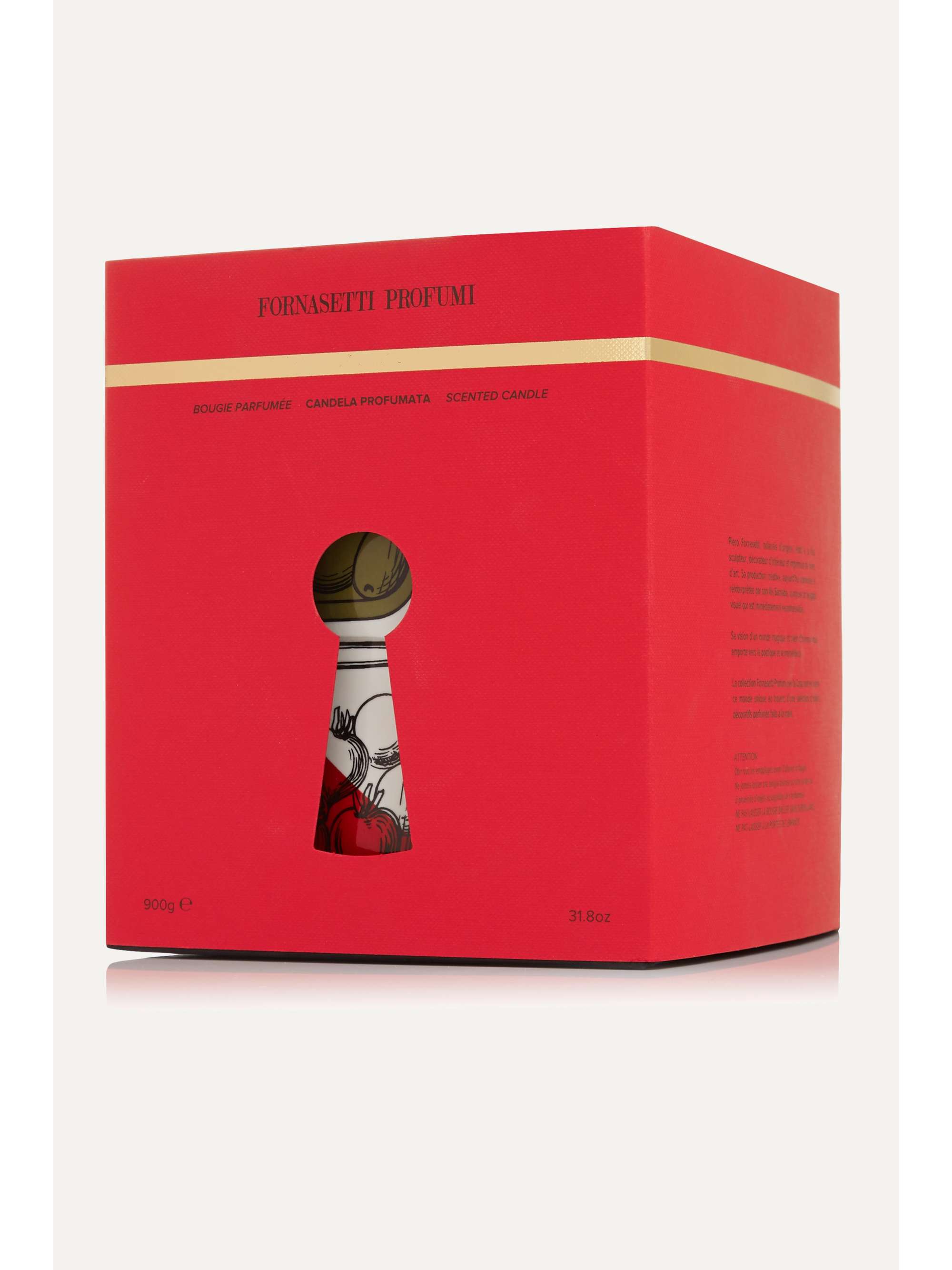FORNASETTI Cocktail scented candle, 900g
