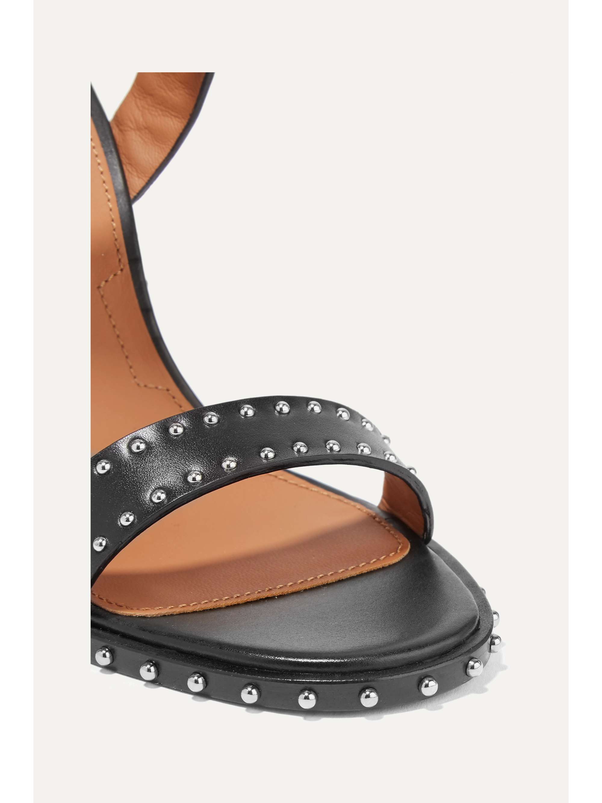 GIVENCHY Elegant studded leather sandals