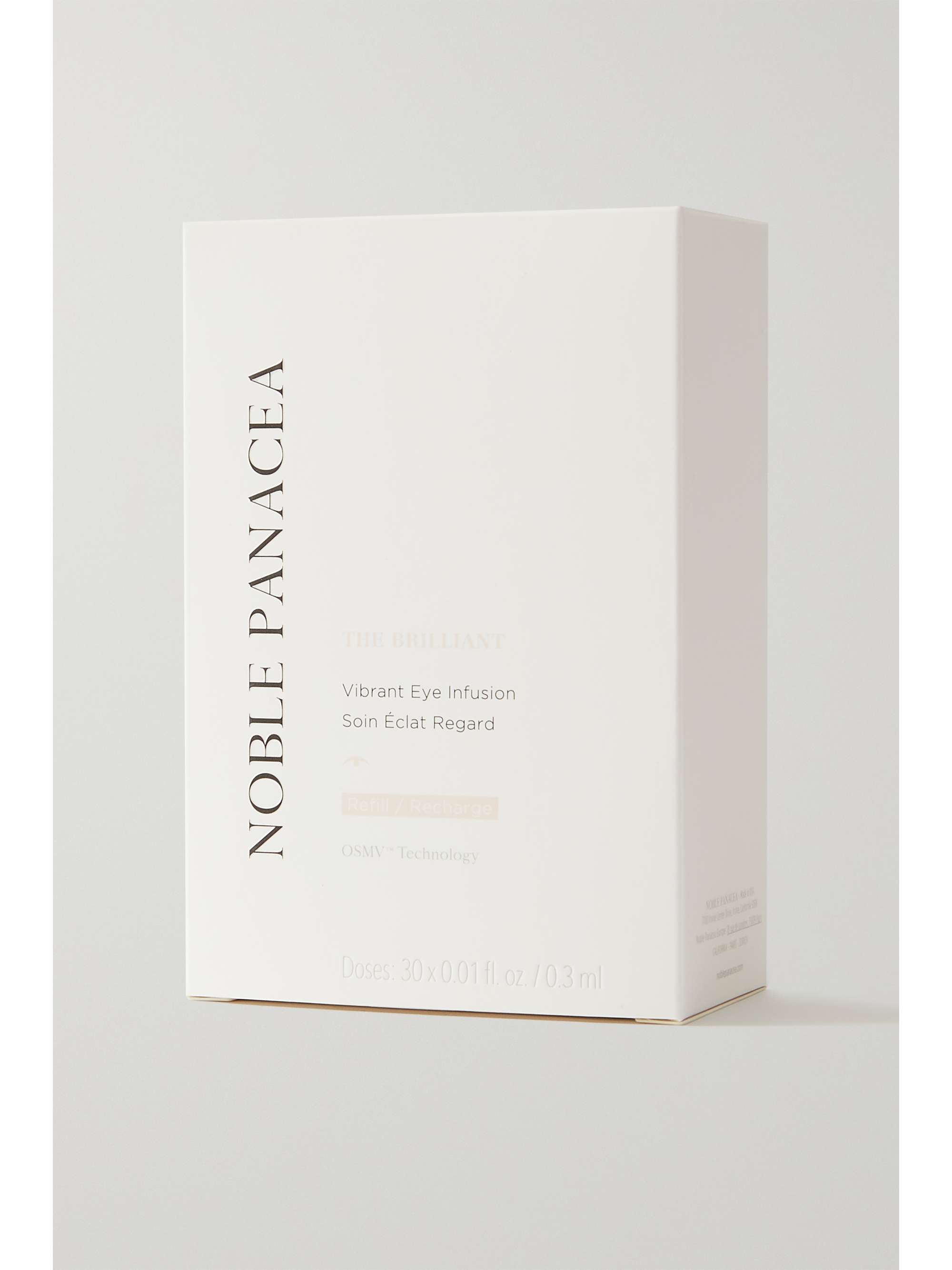 NOBLE PANACEA + NET SUSTAIN The Brilliant Vibrant Eye Infusion Refill, 30 x 0.3ml