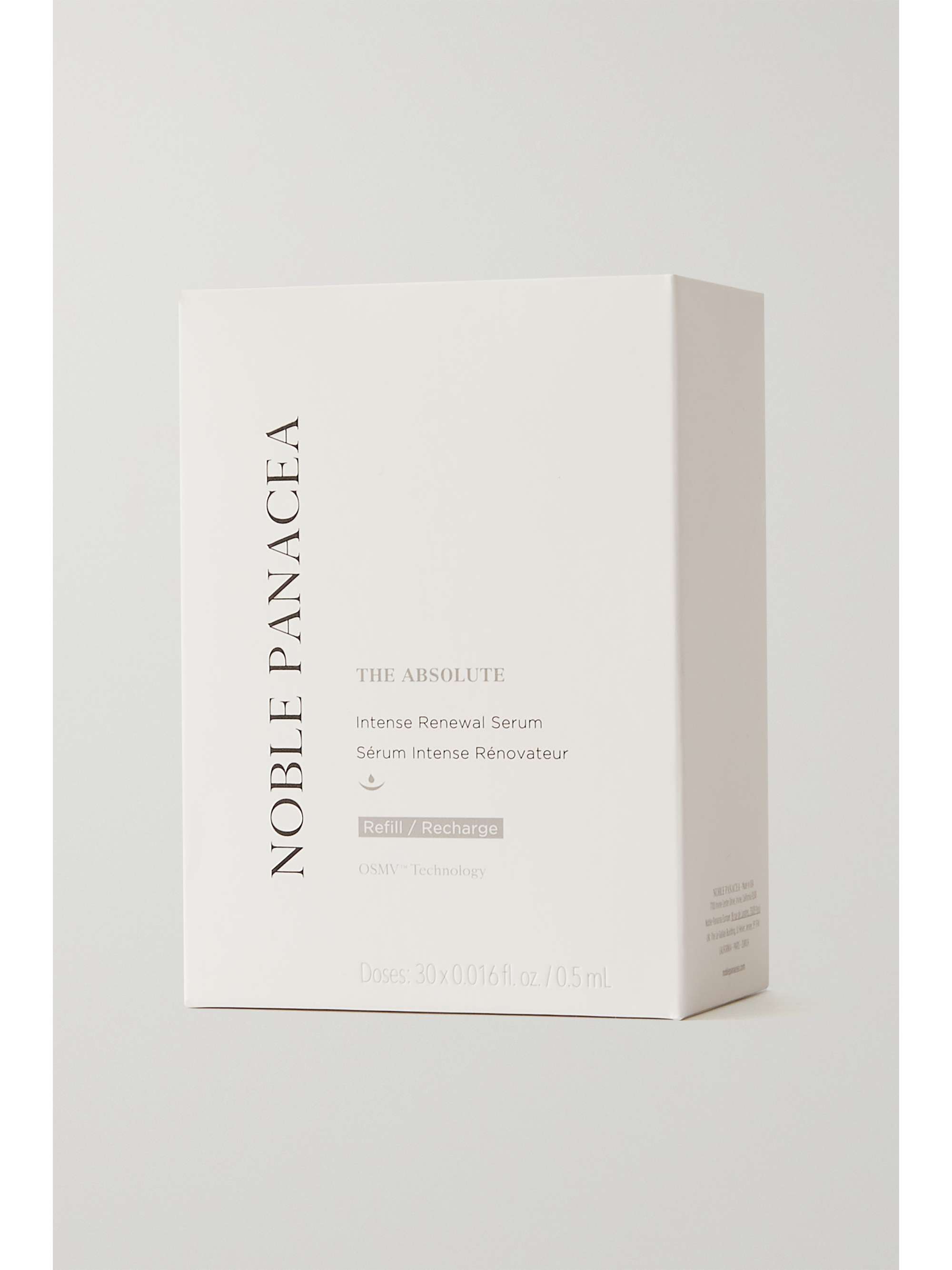 NOBLE PANACEA + NET SUSTAIN The Absolute Intense Renewal Serum Refill, 30 x 0.5ml