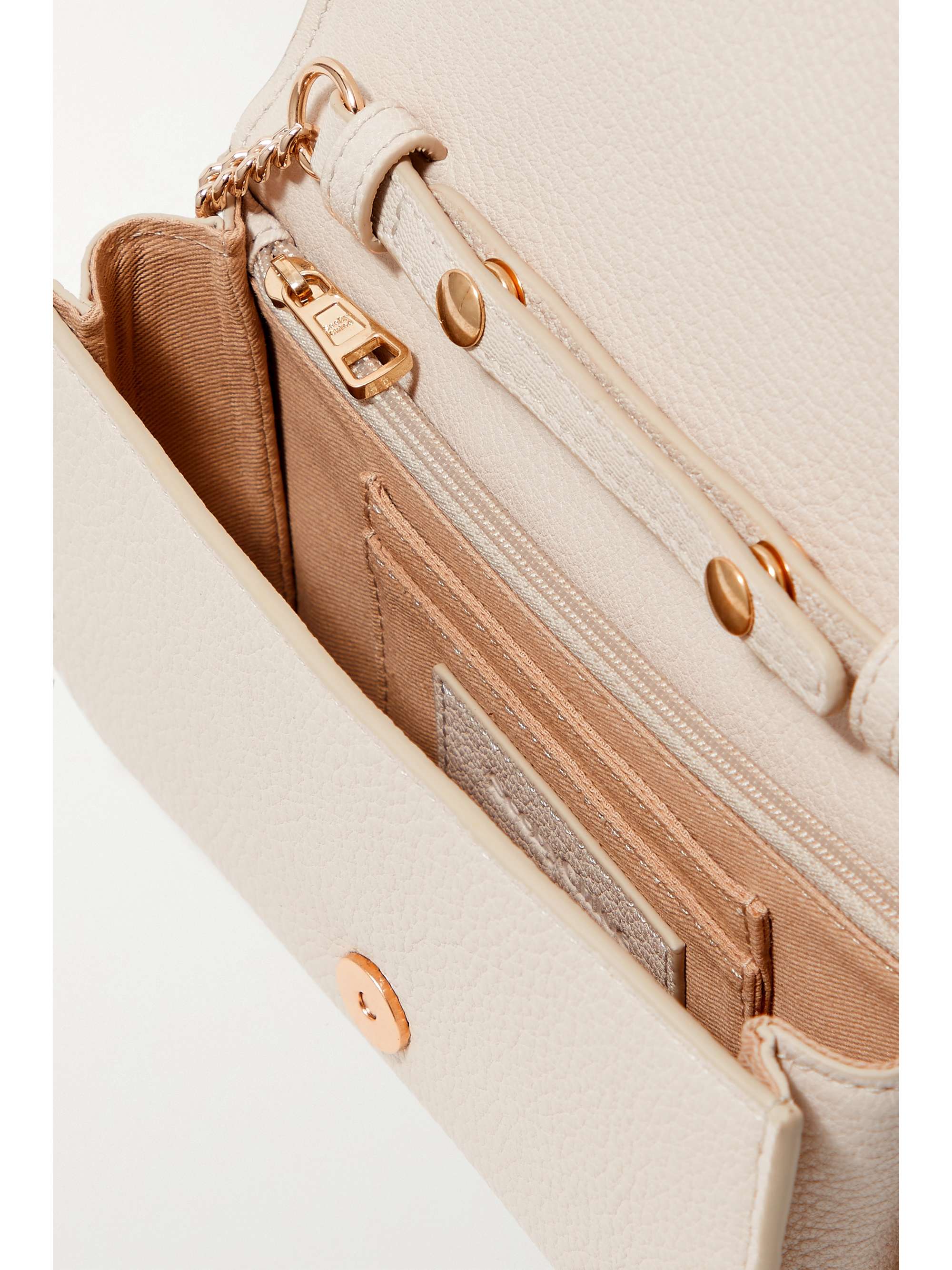 SEE BY CHLOÉ Hana textured-leather shoulder bag