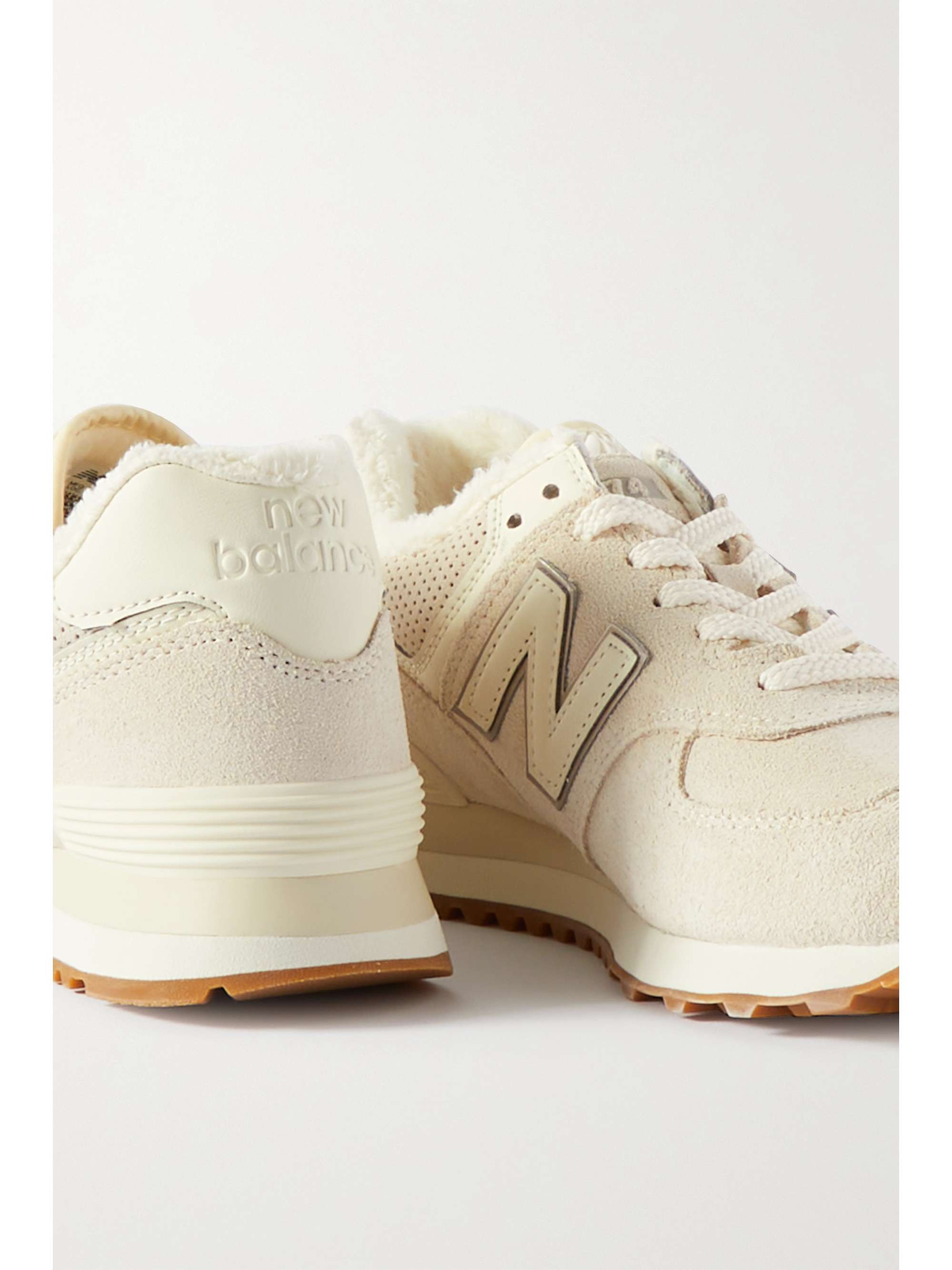 new balance 574 suede sneaker