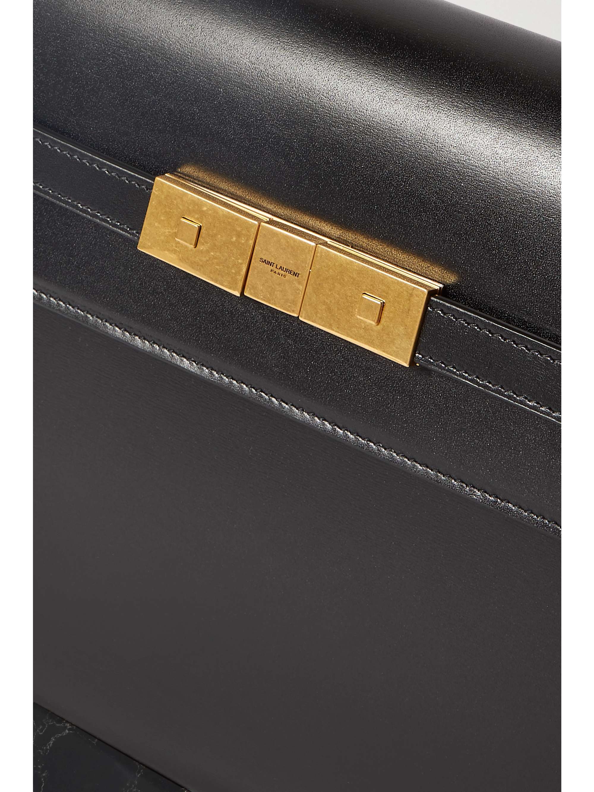 SAINT LAURENT Manhattan leather shoulder bag