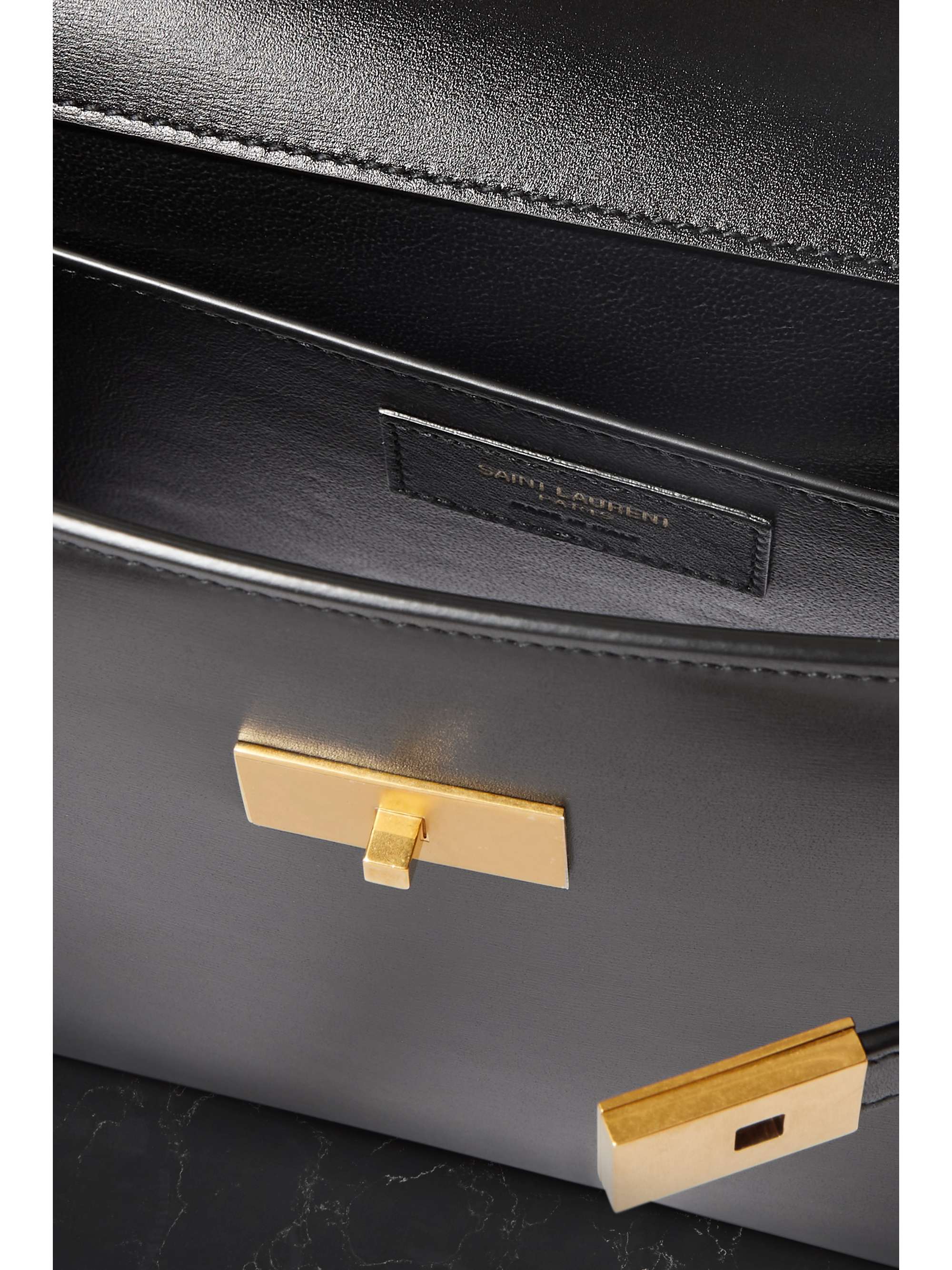 SAINT LAURENT Manhattan leather shoulder bag