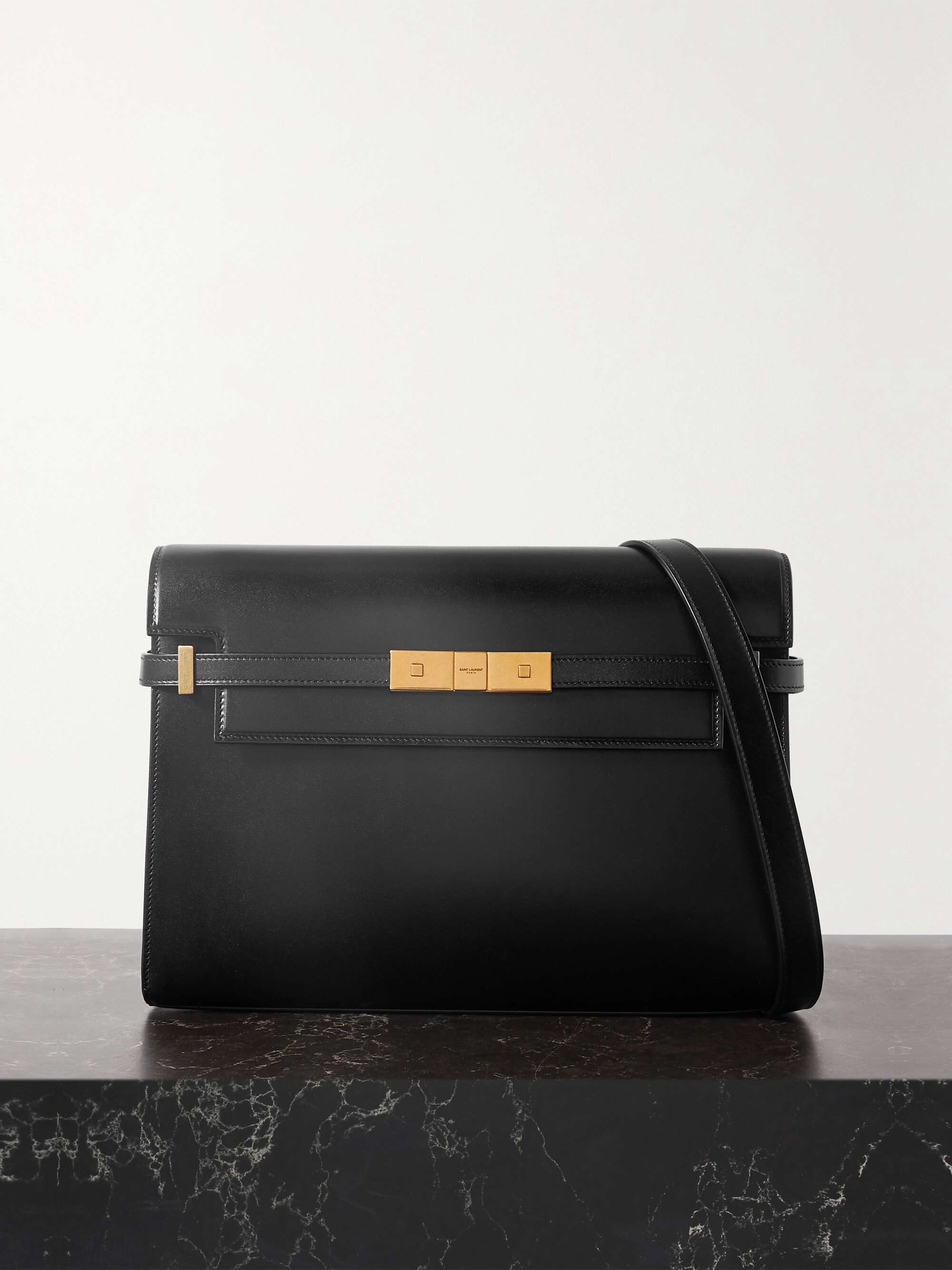 Manhattan leather shoulder bag