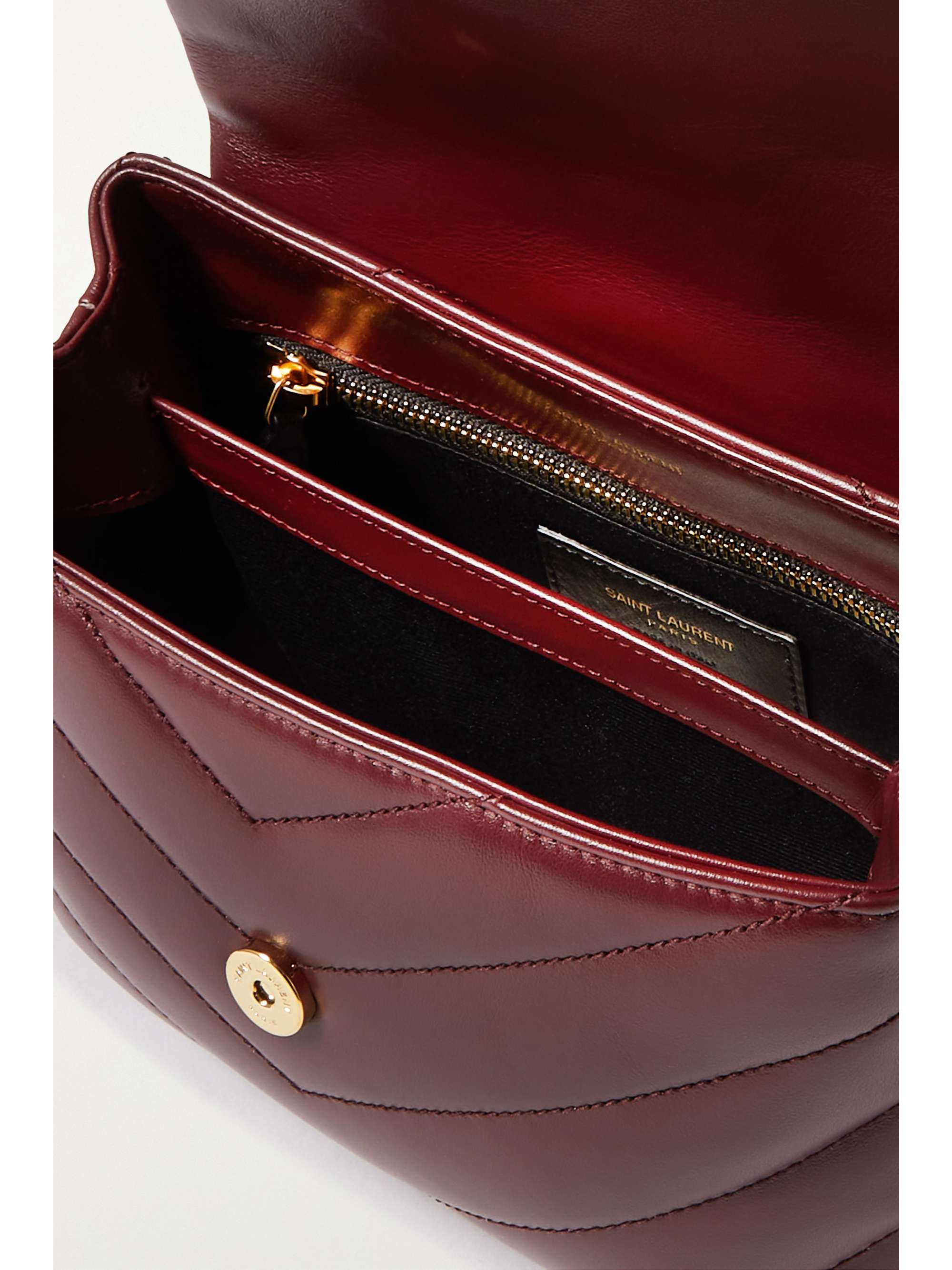 SAINT LAURENT Loulou Toy quilted leather shoulder bag NETAPORTER