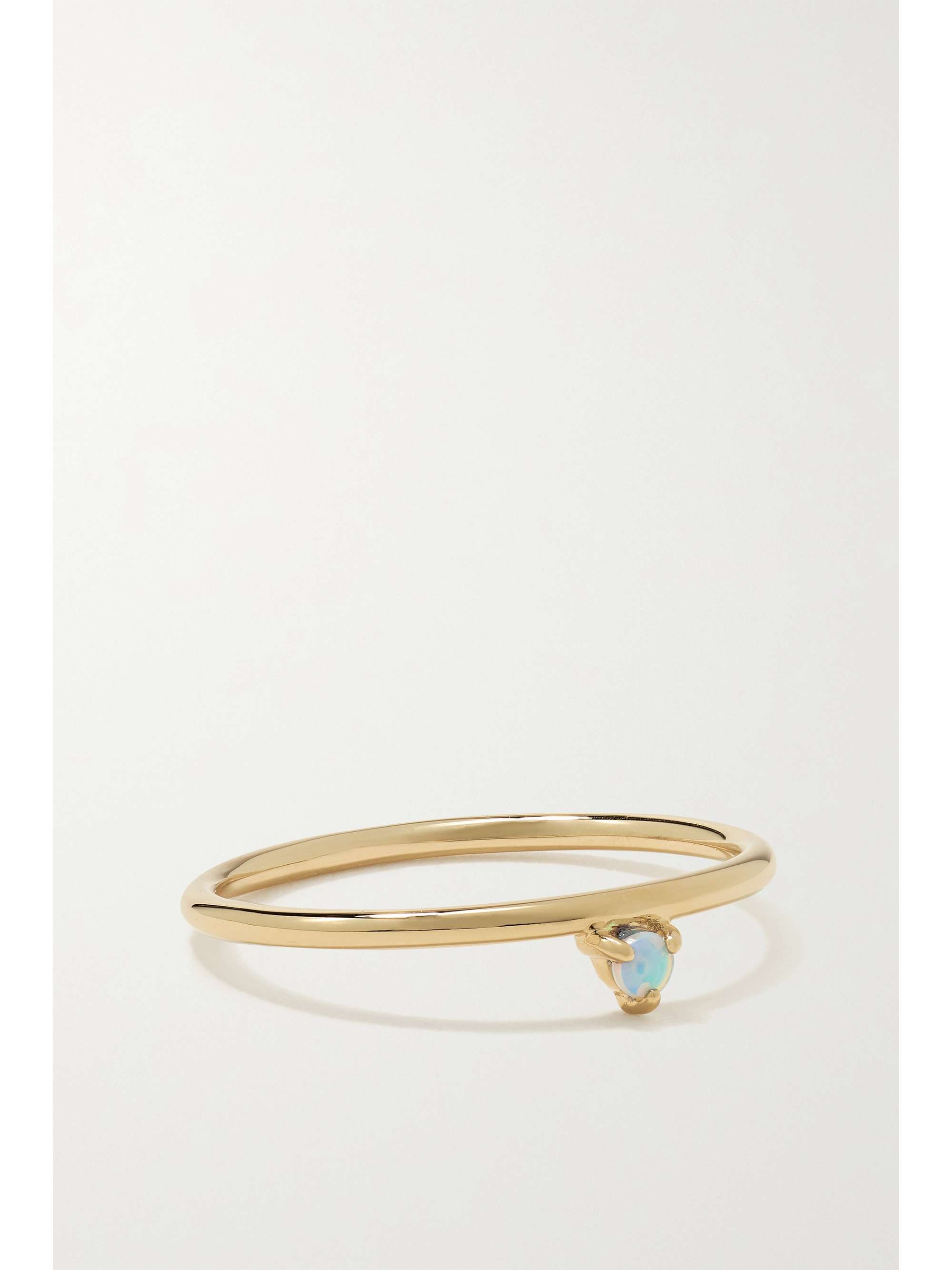 WWAKE One-Step gold opal ring NET-A-PORTER