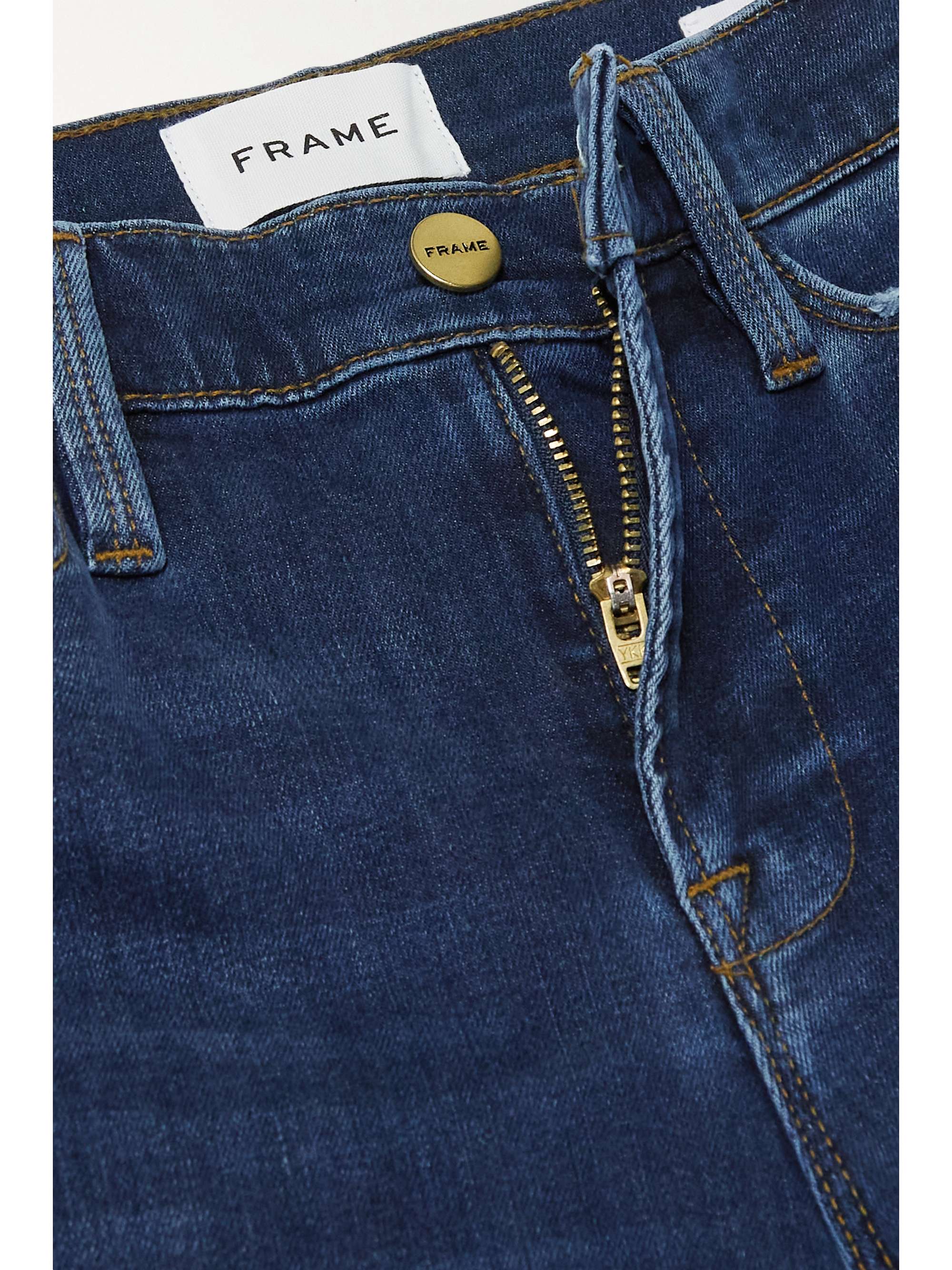 FRAME Le High Flare high-rise jeans