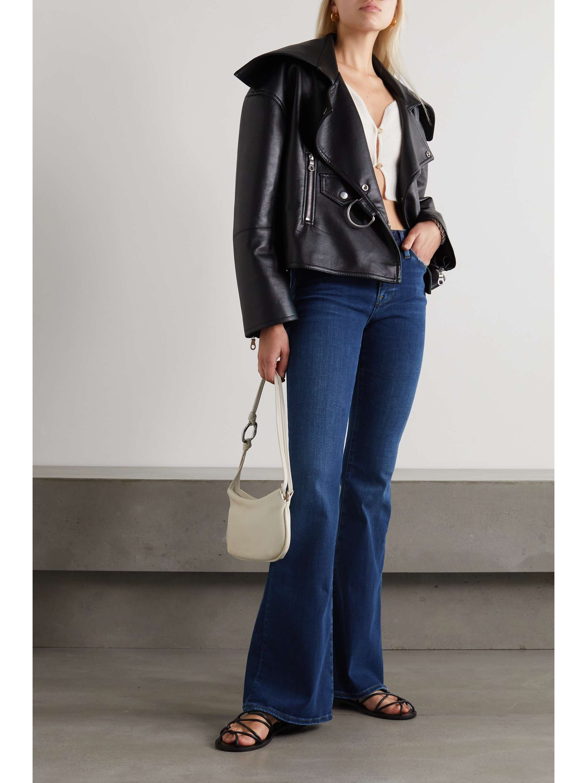 frame denim flare jeans