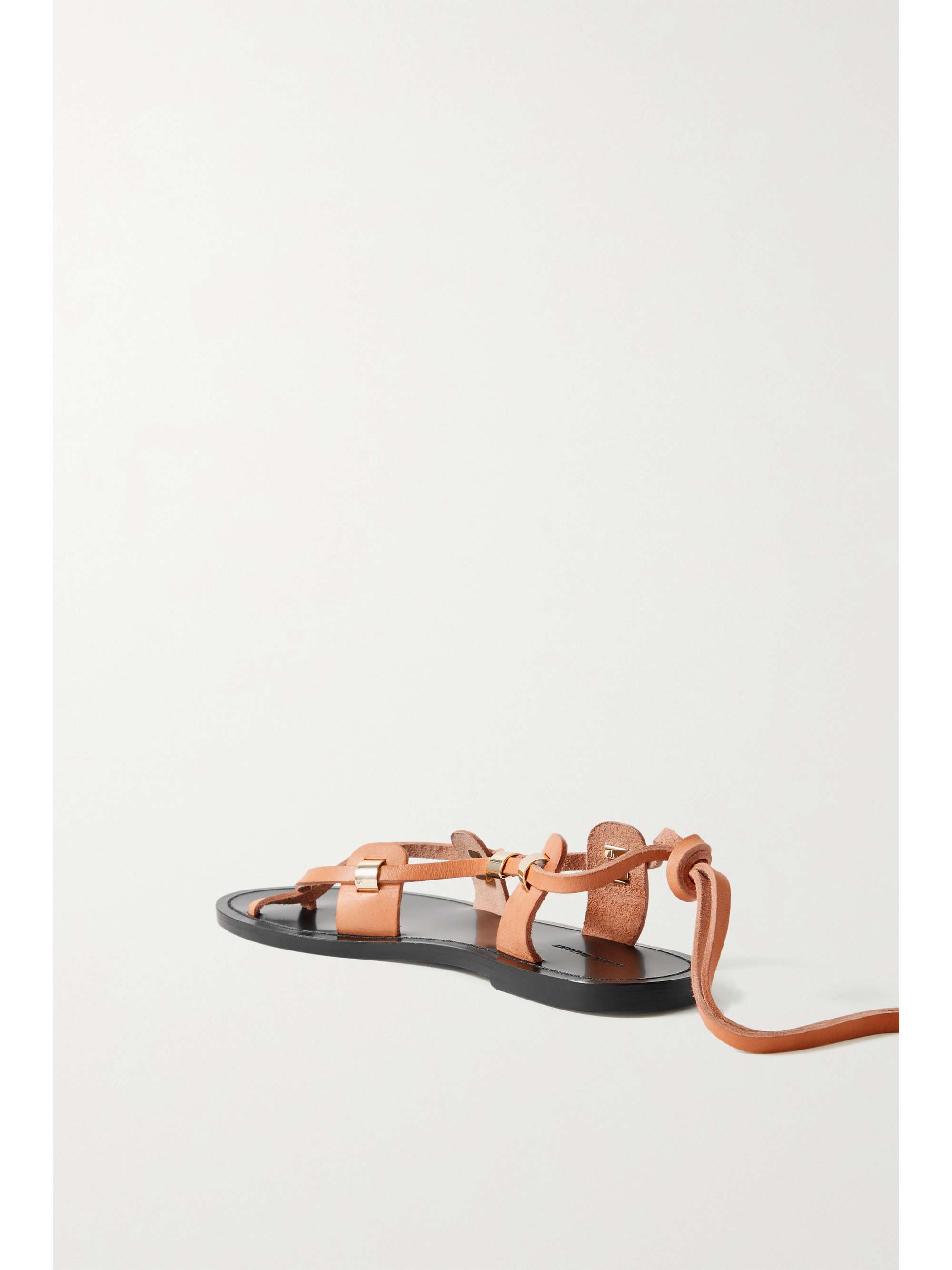 ISABEL MARANT Anil lace-up leather sandals