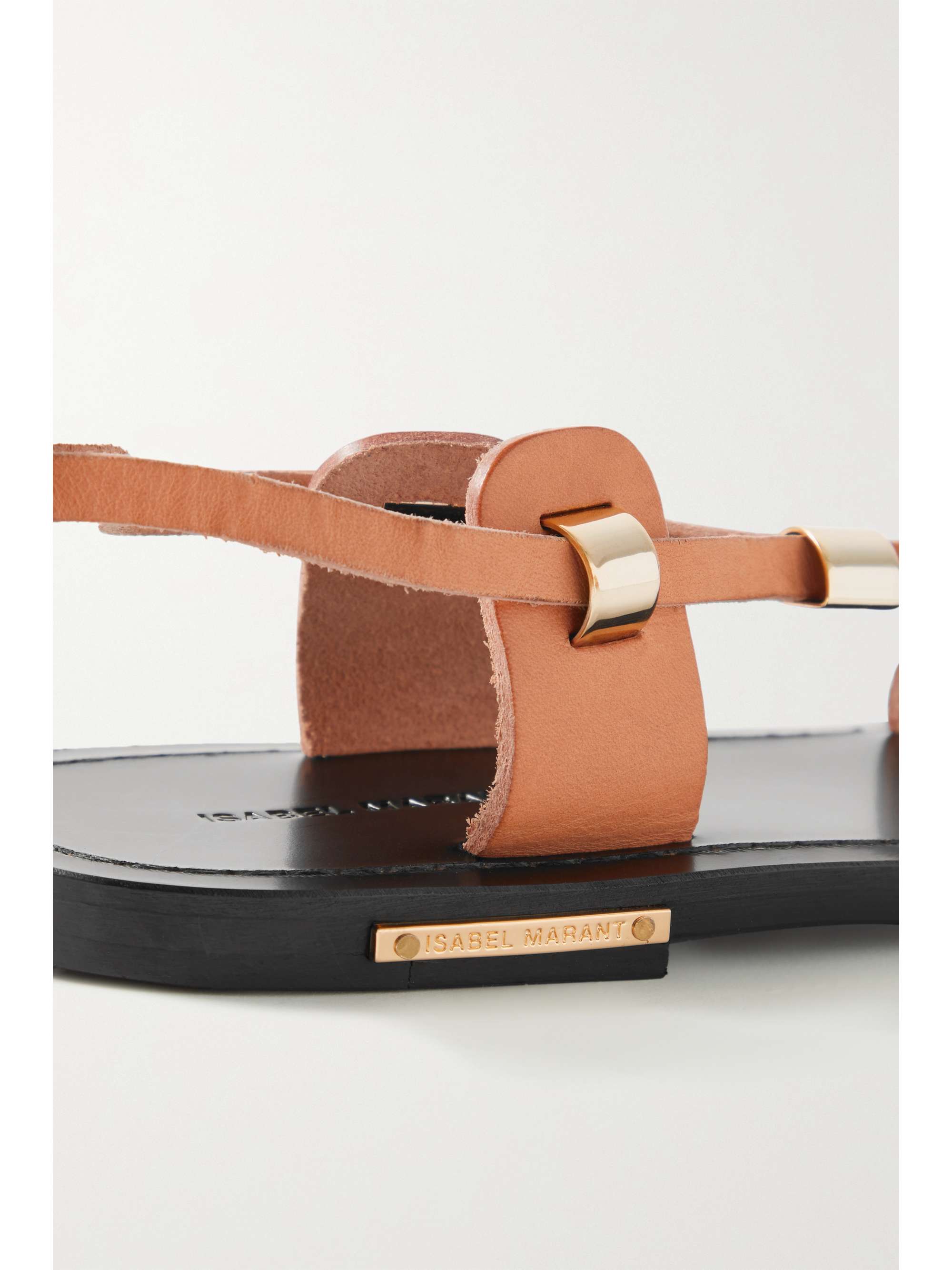 ISABEL MARANT Anil lace-up leather sandals
