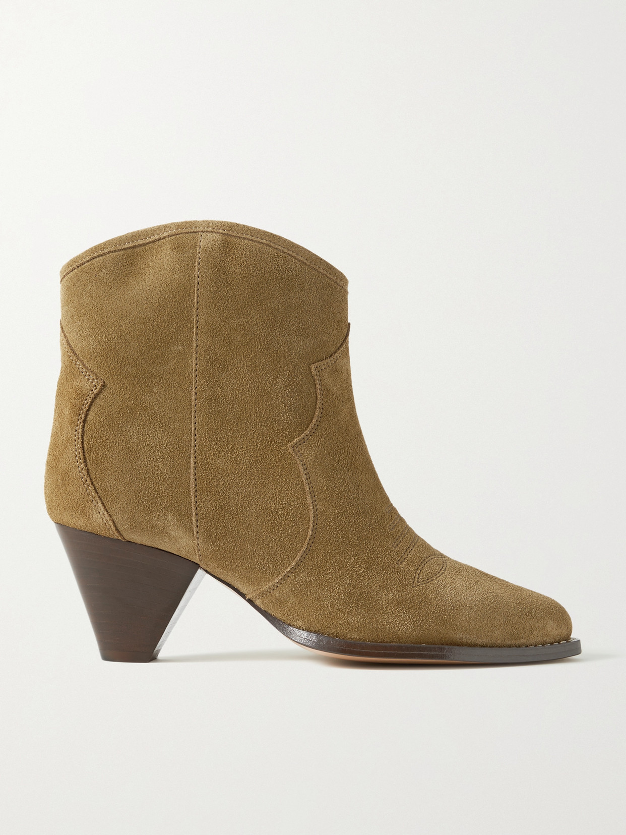 Isabel Marant Darizo Suede Ankle Boots In Brown