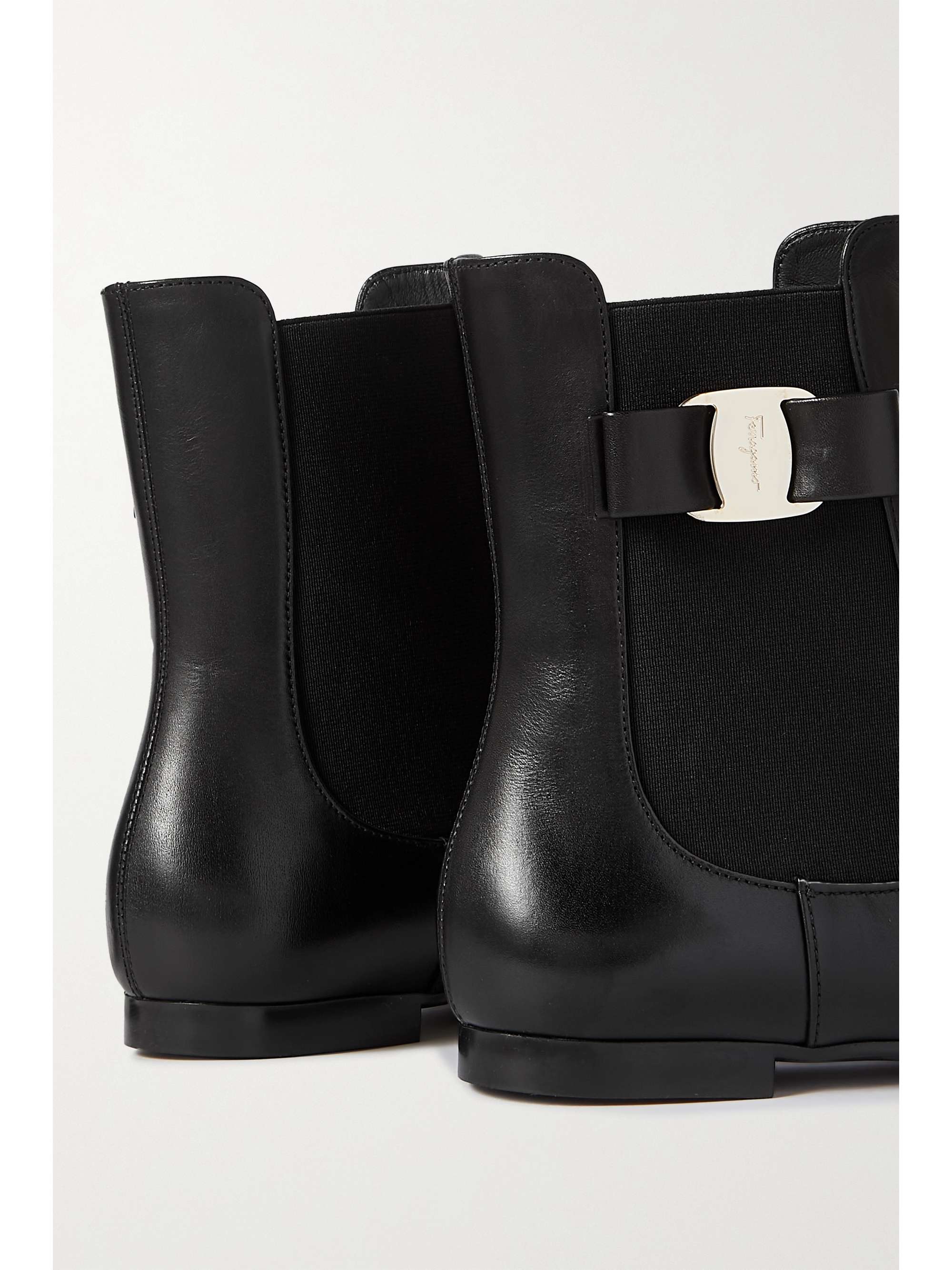 ferragamo bow booties