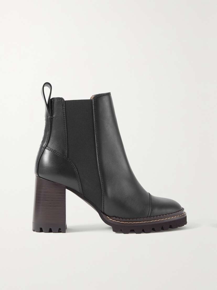 See By Chloé Mallory Leather Chelsea Boots