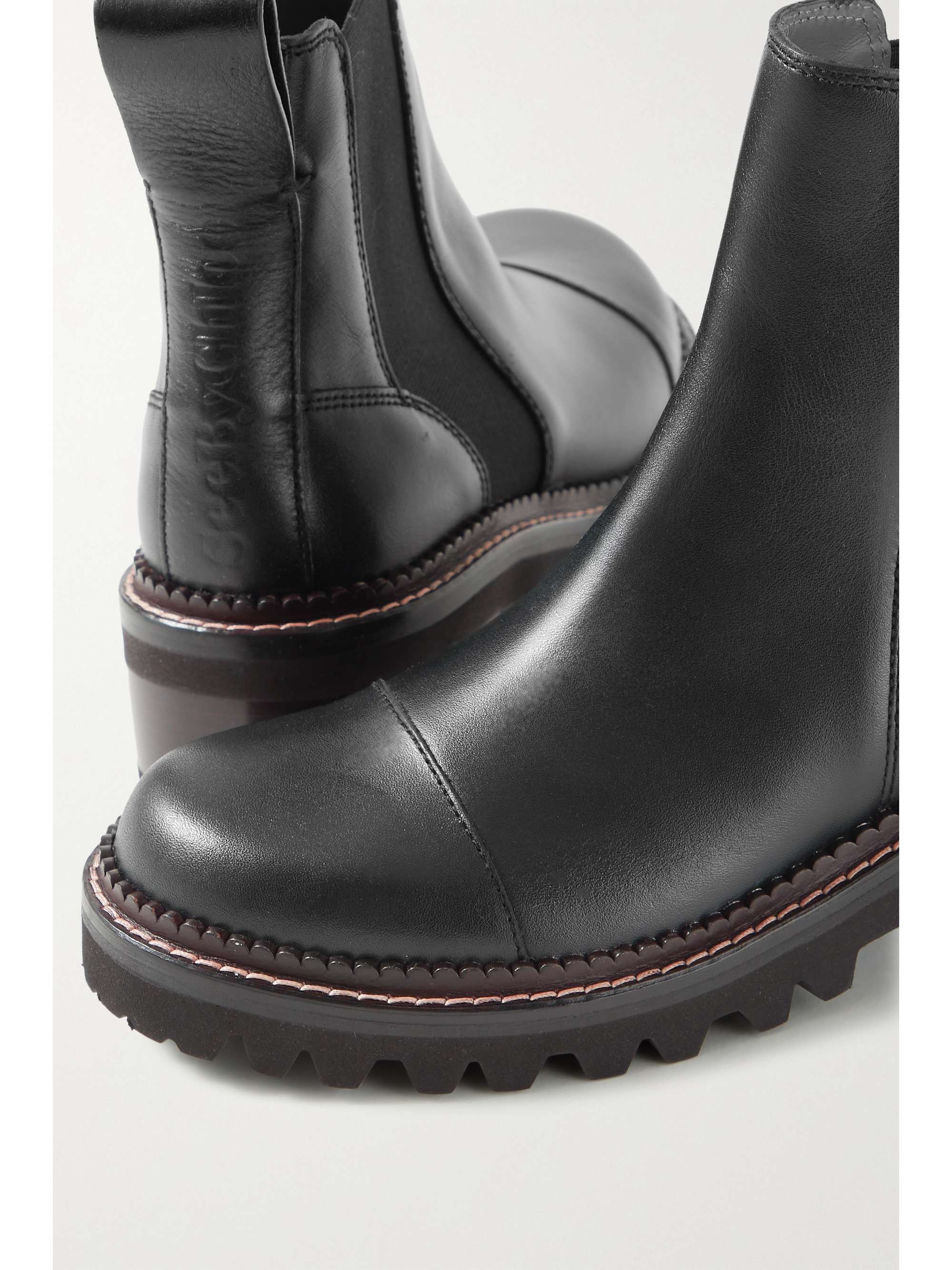 SEE BY CHLOÉ Mallory suede Chelsea boots