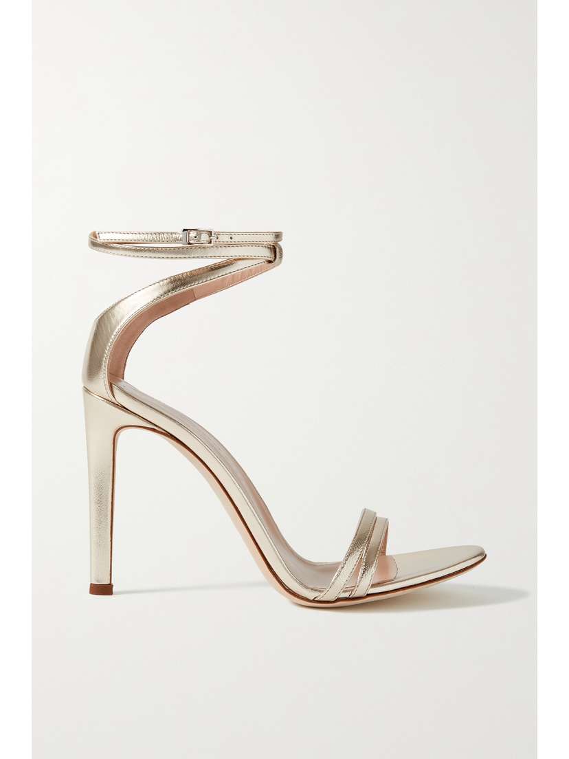 Giuseppe Zanotti Metallic Leather Sandals