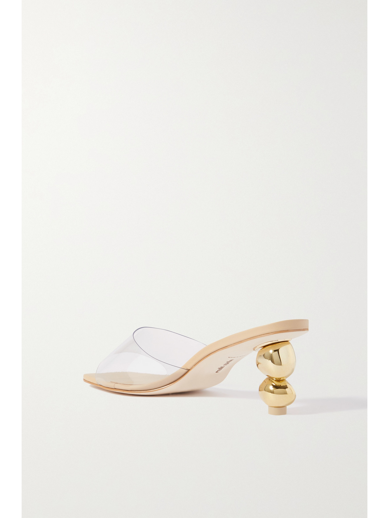 Shop Cult Gaia Gigi Pvc Mules In Clear