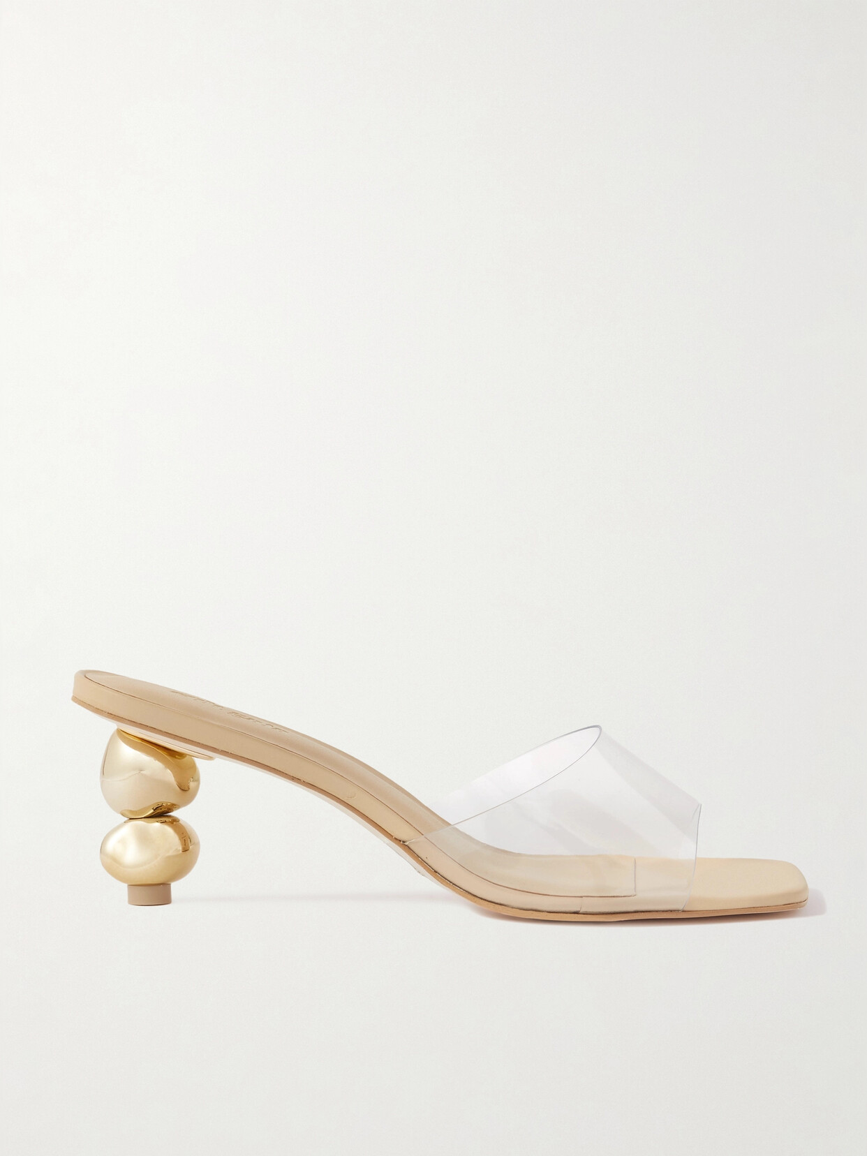 Shop Cult Gaia Gigi Pvc Mules In Clear