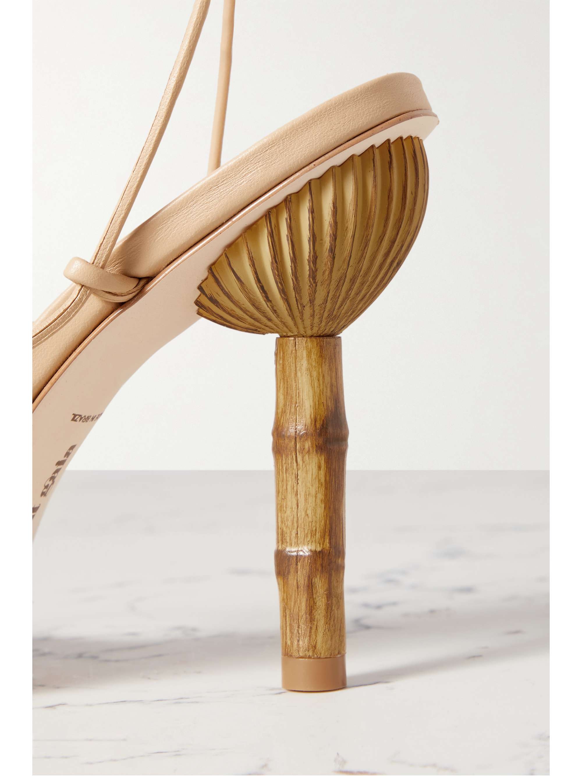 CULT GAIA Soleil leather sandals | NET-A-PORTER