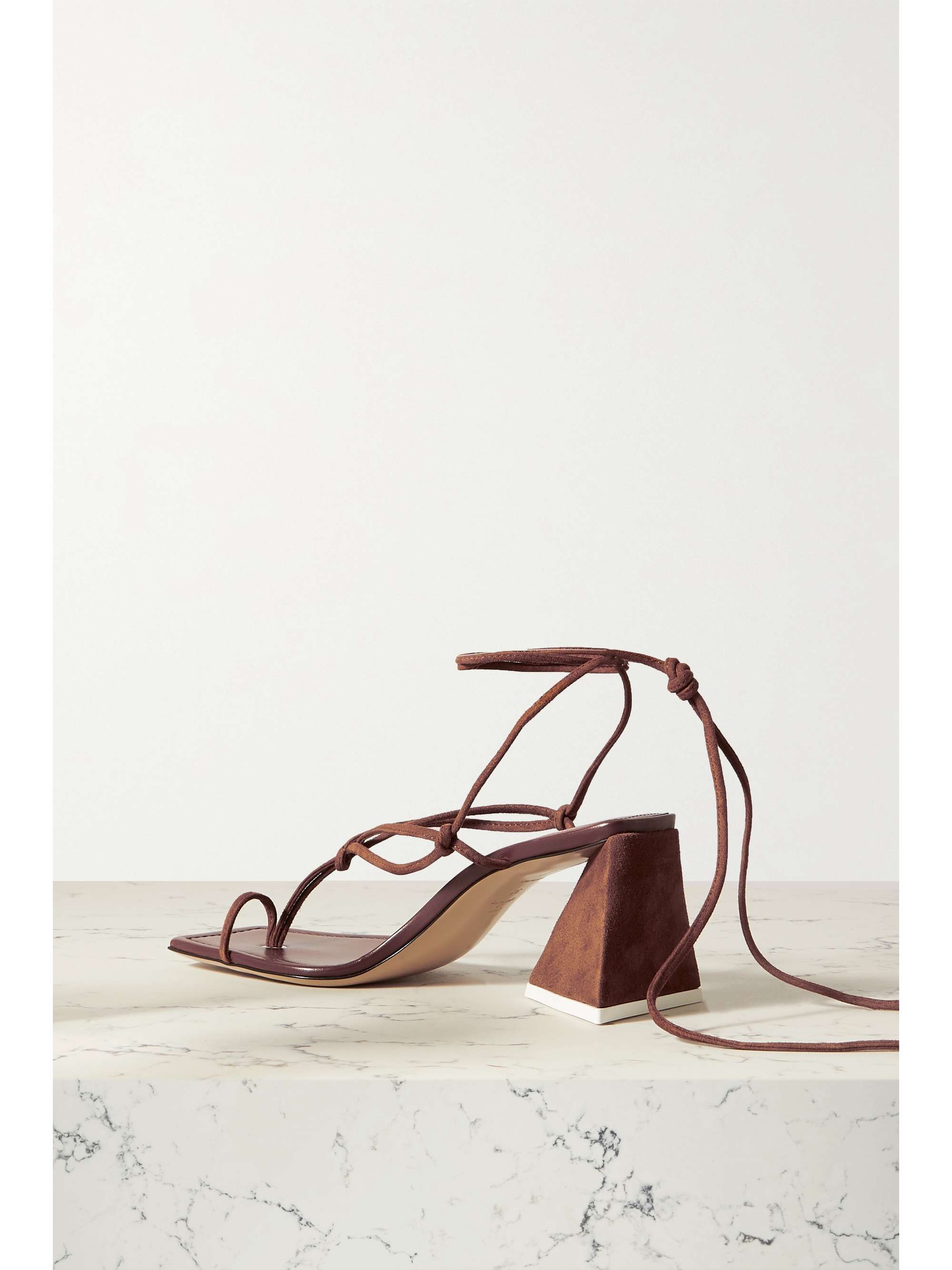 THE ATTICO Mona suede sandals