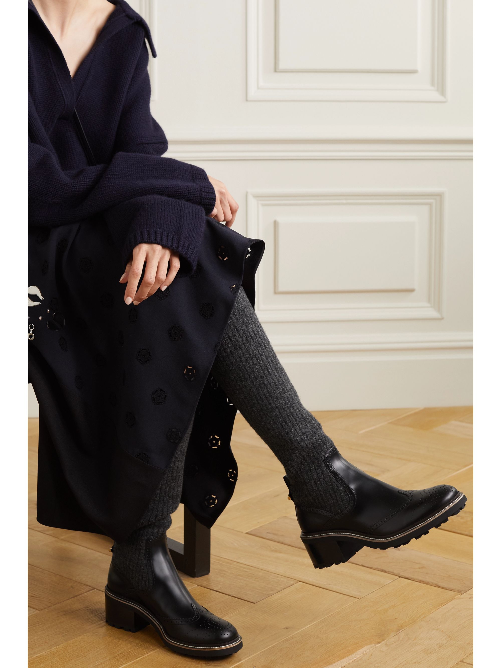 franne lace up chloe
