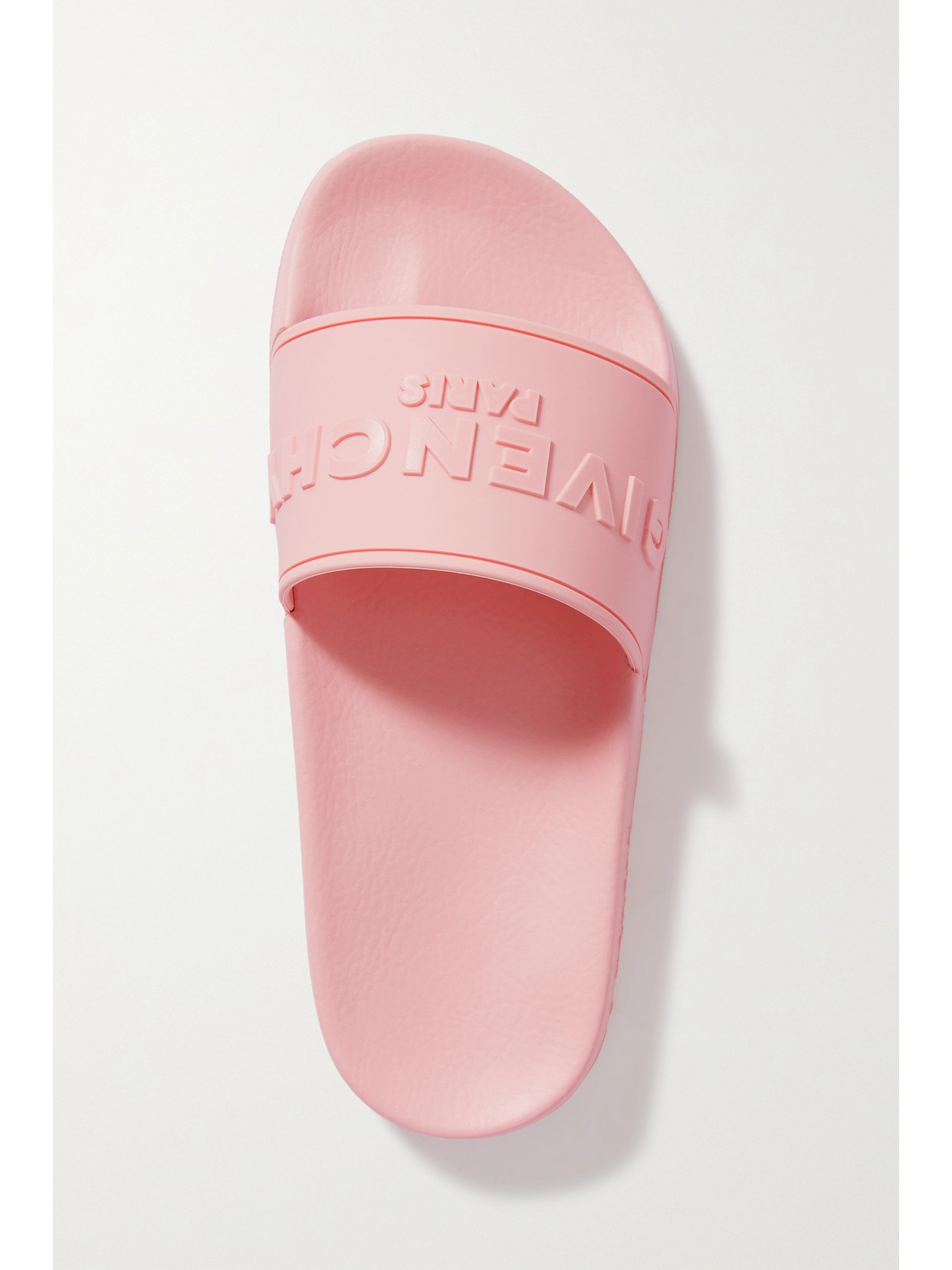 GIVENCHY LOGO-PRINT RUBBER SLIDES