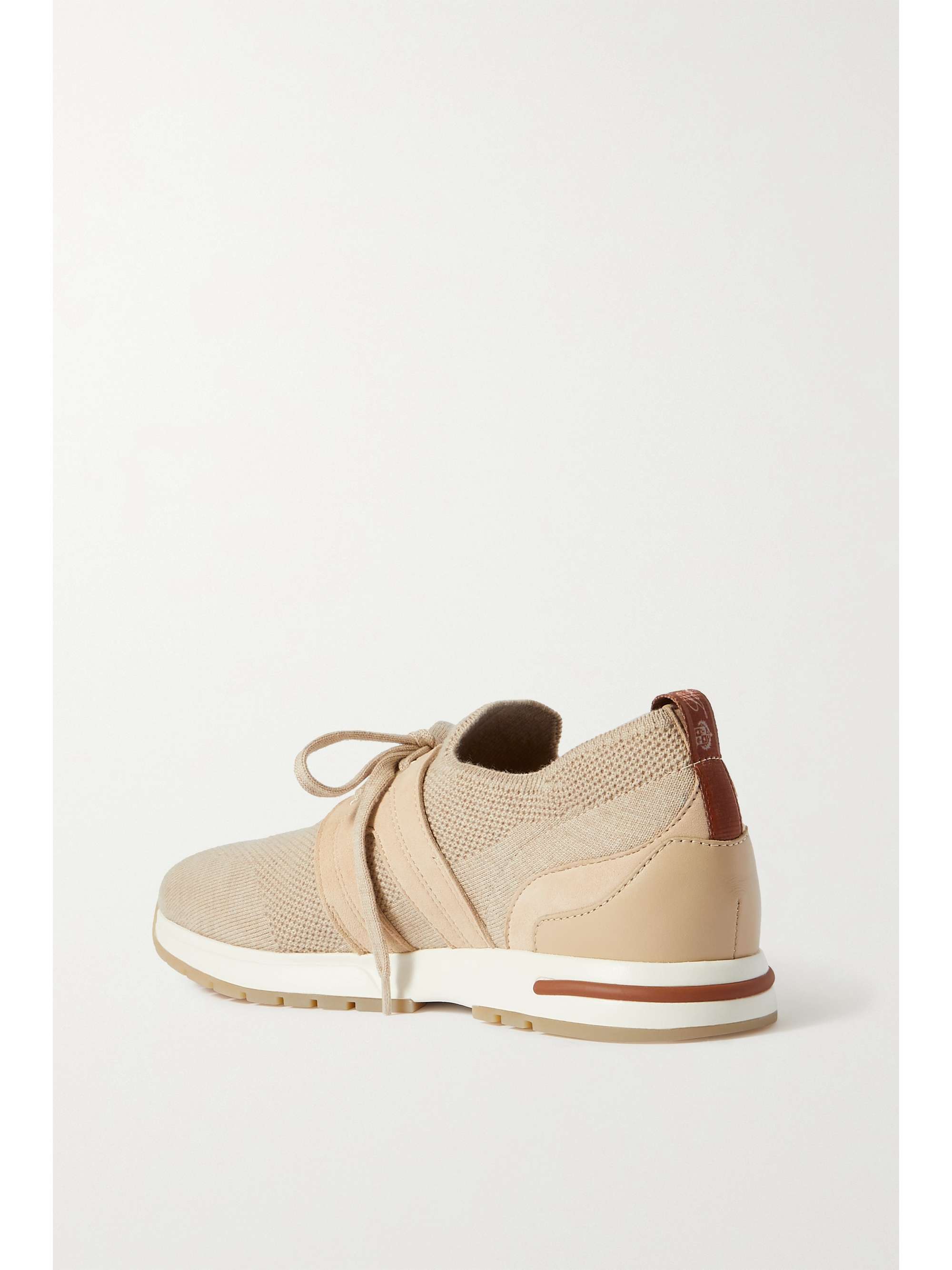 LORO PIANA Flexy Lady 羊毛皮革绒面革运动鞋