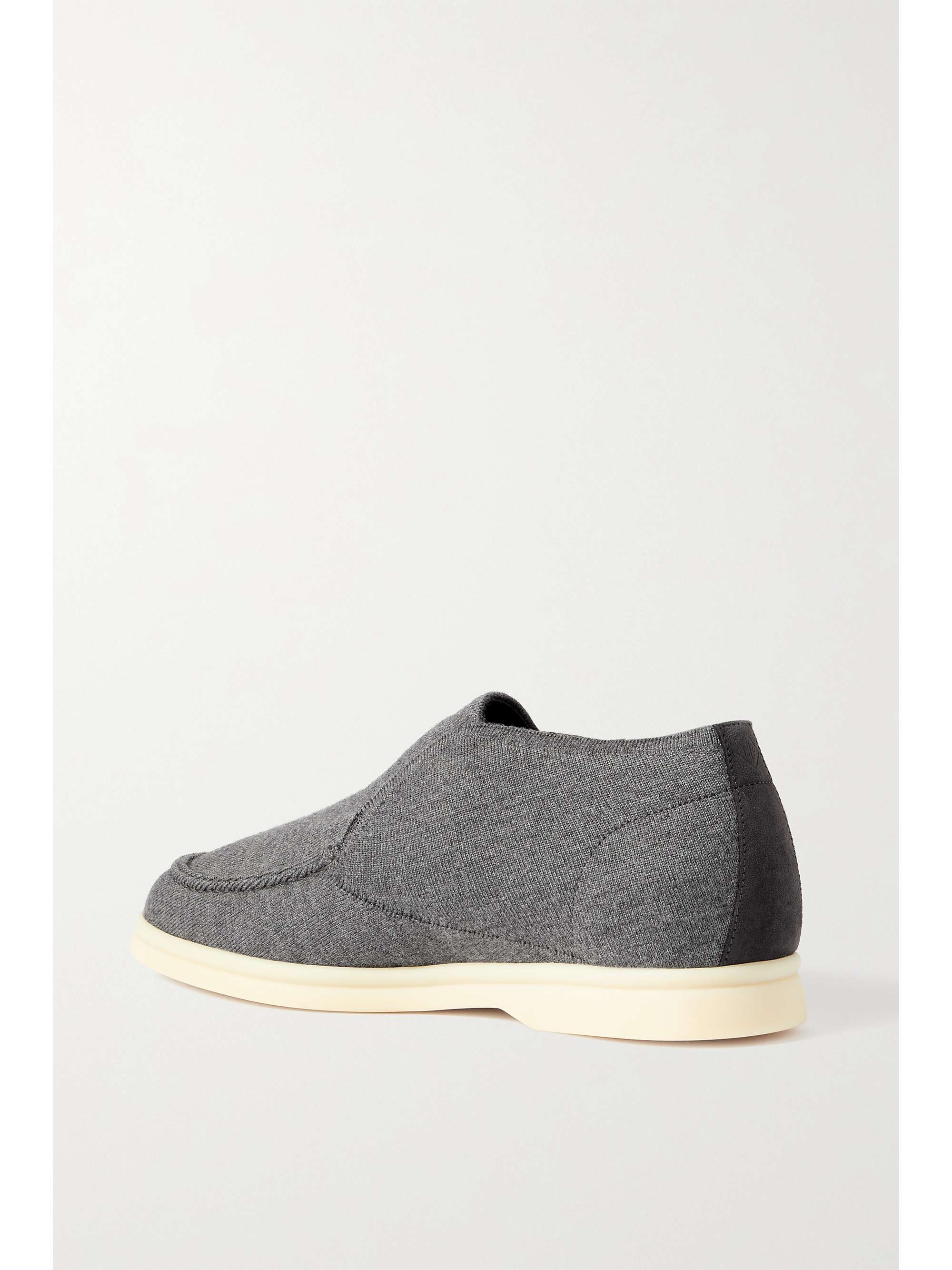 LORO PIANA Open Walk suede loafers