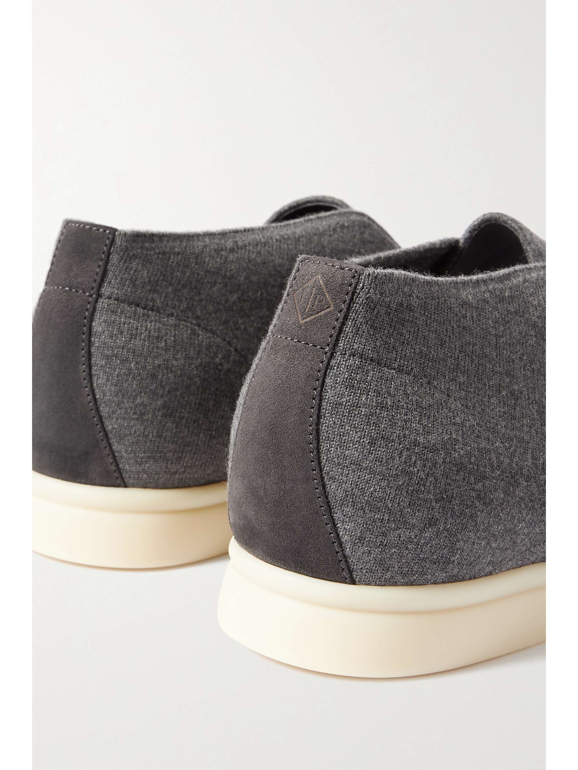LORO PIANA Open Walk suede loafers
