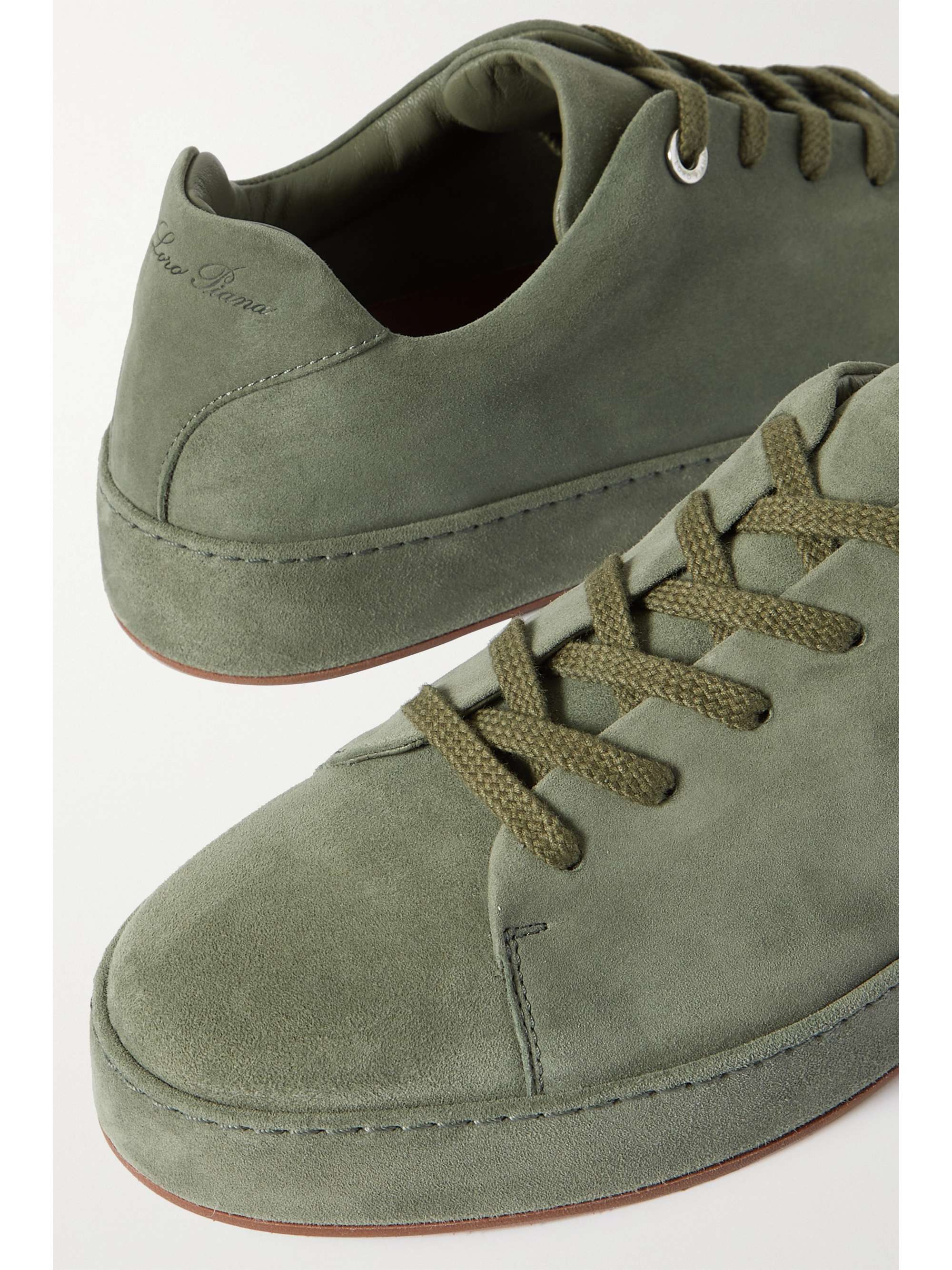 LORO PIANA Nuages suede sneakers