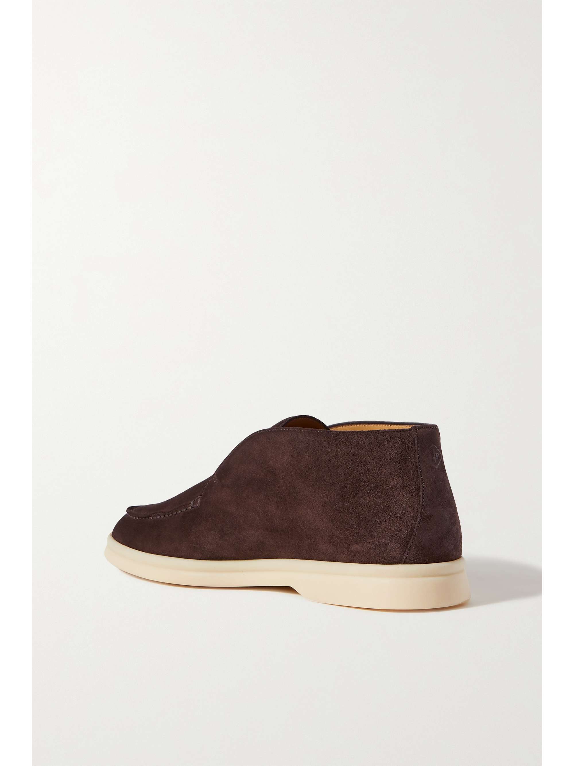 LORO PIANA Open Walk suede loafers