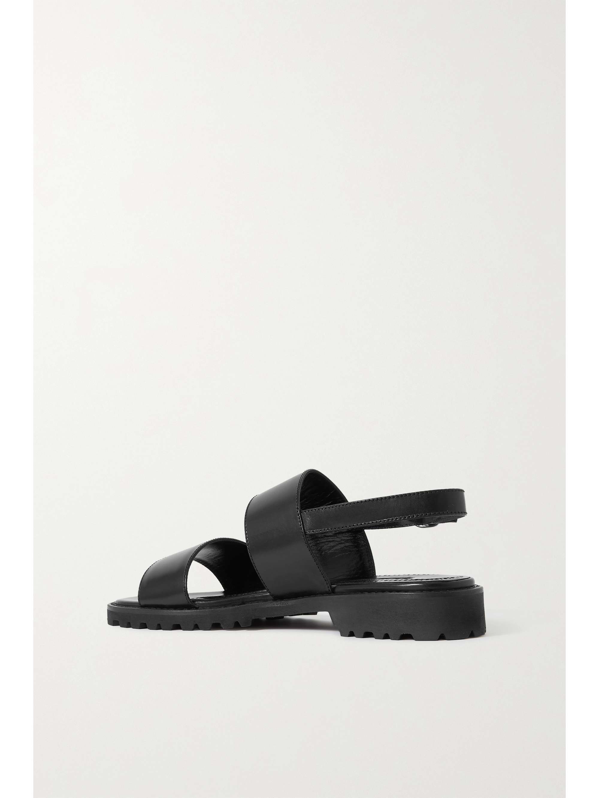 MANOLO BLAHNIK Klaiapla leather slingback sandals