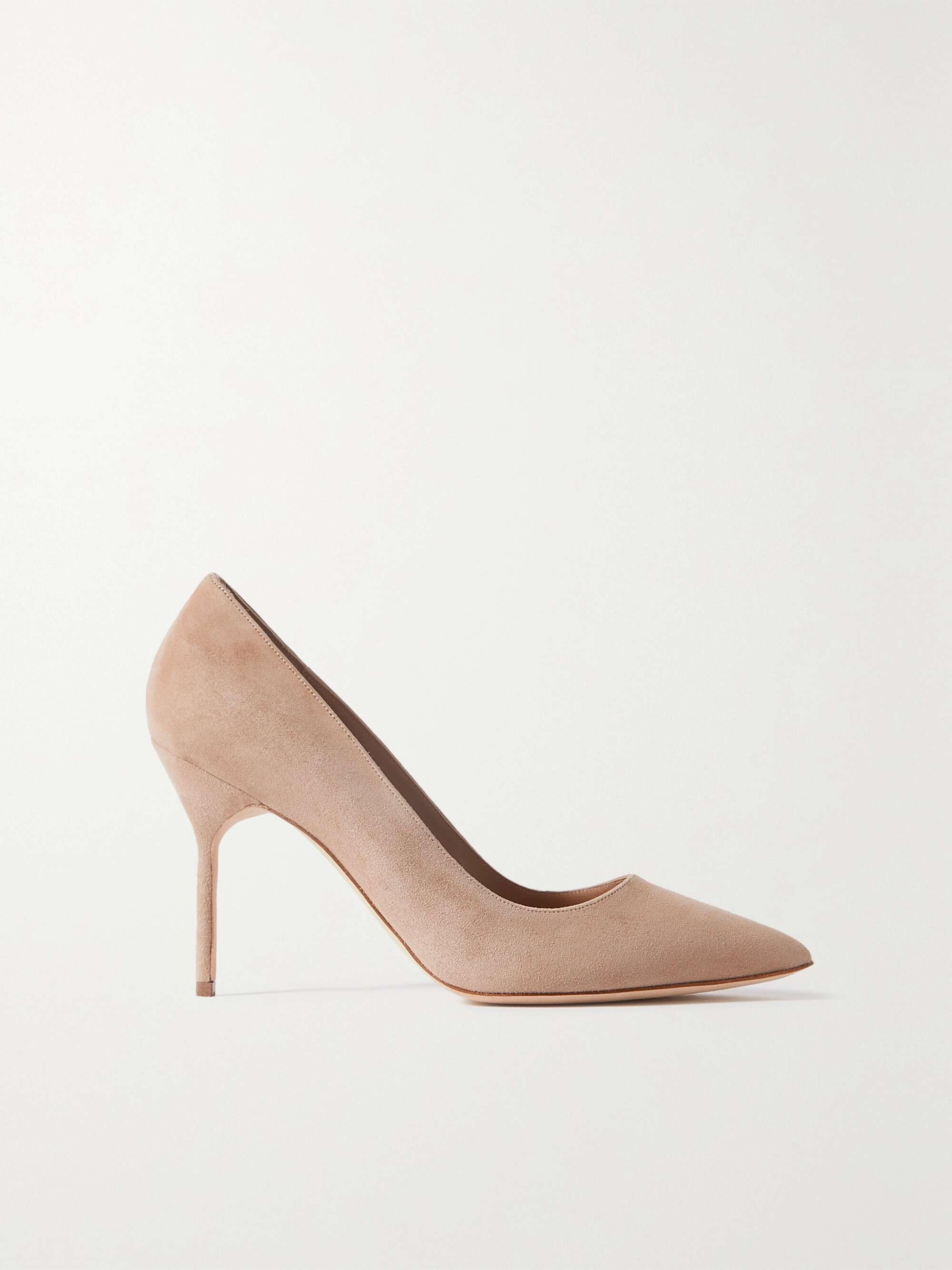 BB 90 suede pumps