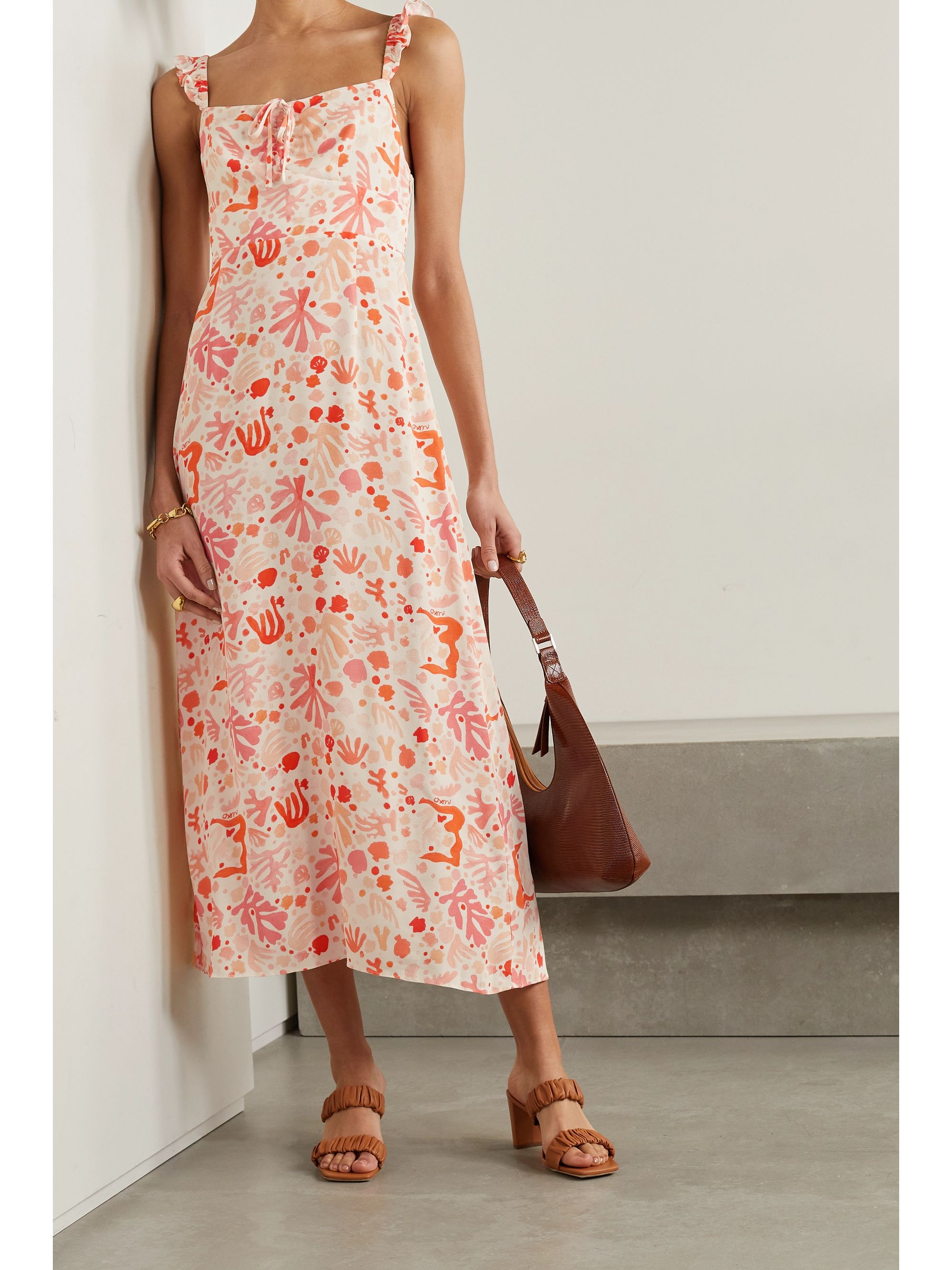 Rixo orange dress Outlet