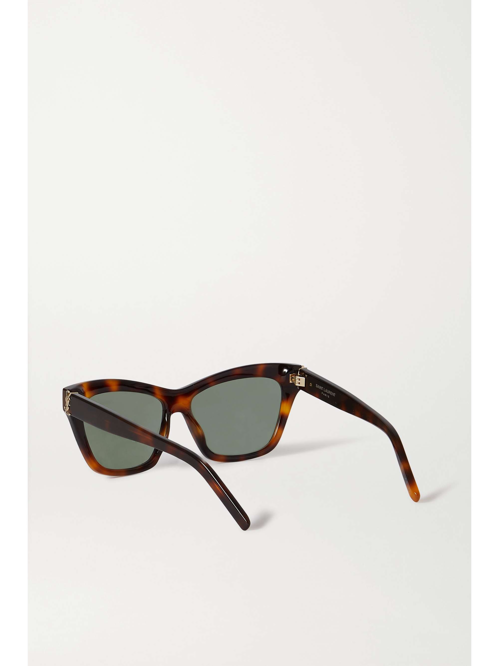 saint laurent tortoise shell sunglasses