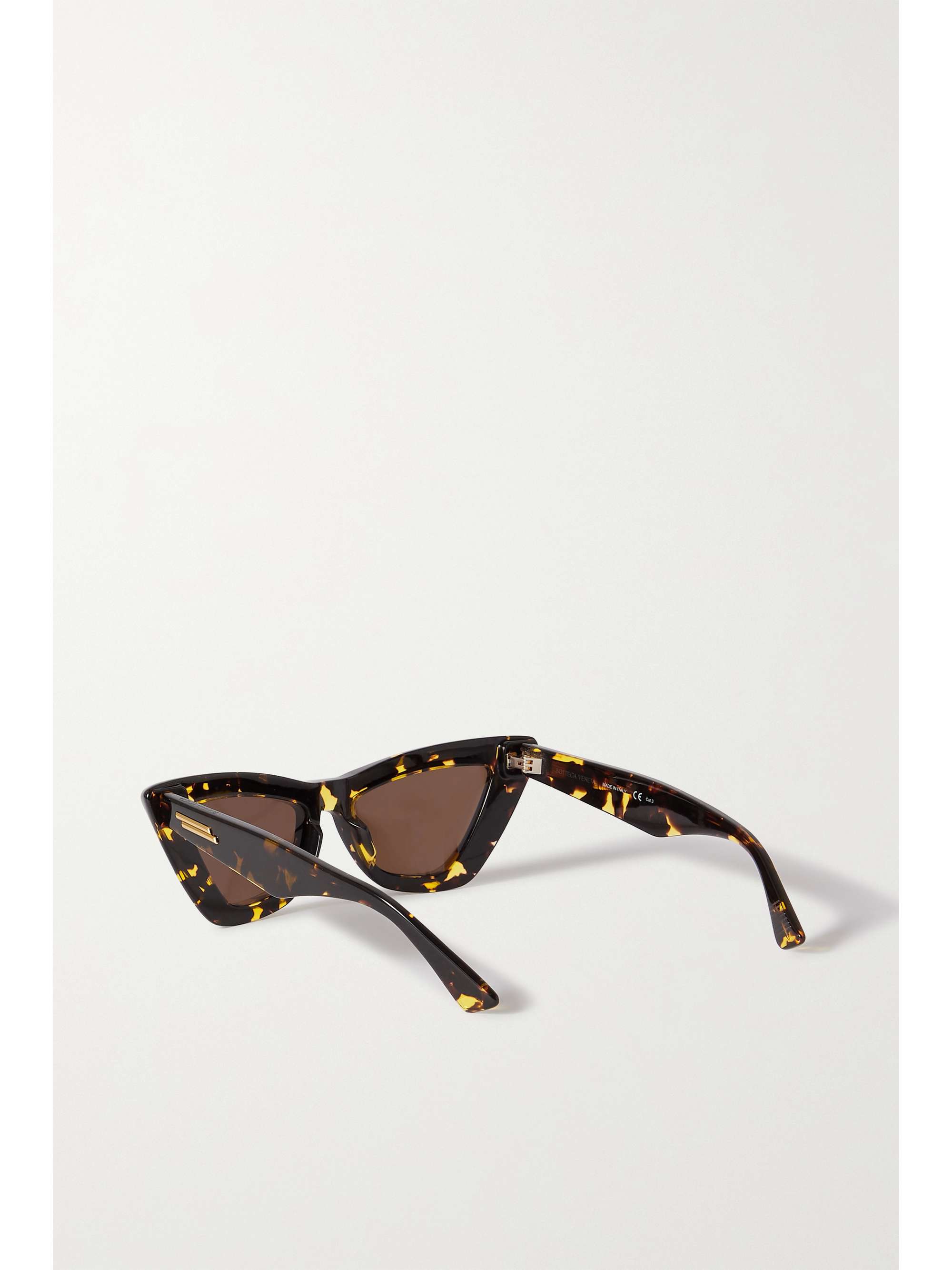 BOTTEGA VENETA EYEWEAR Edgy cat-eye acetate sunglasses