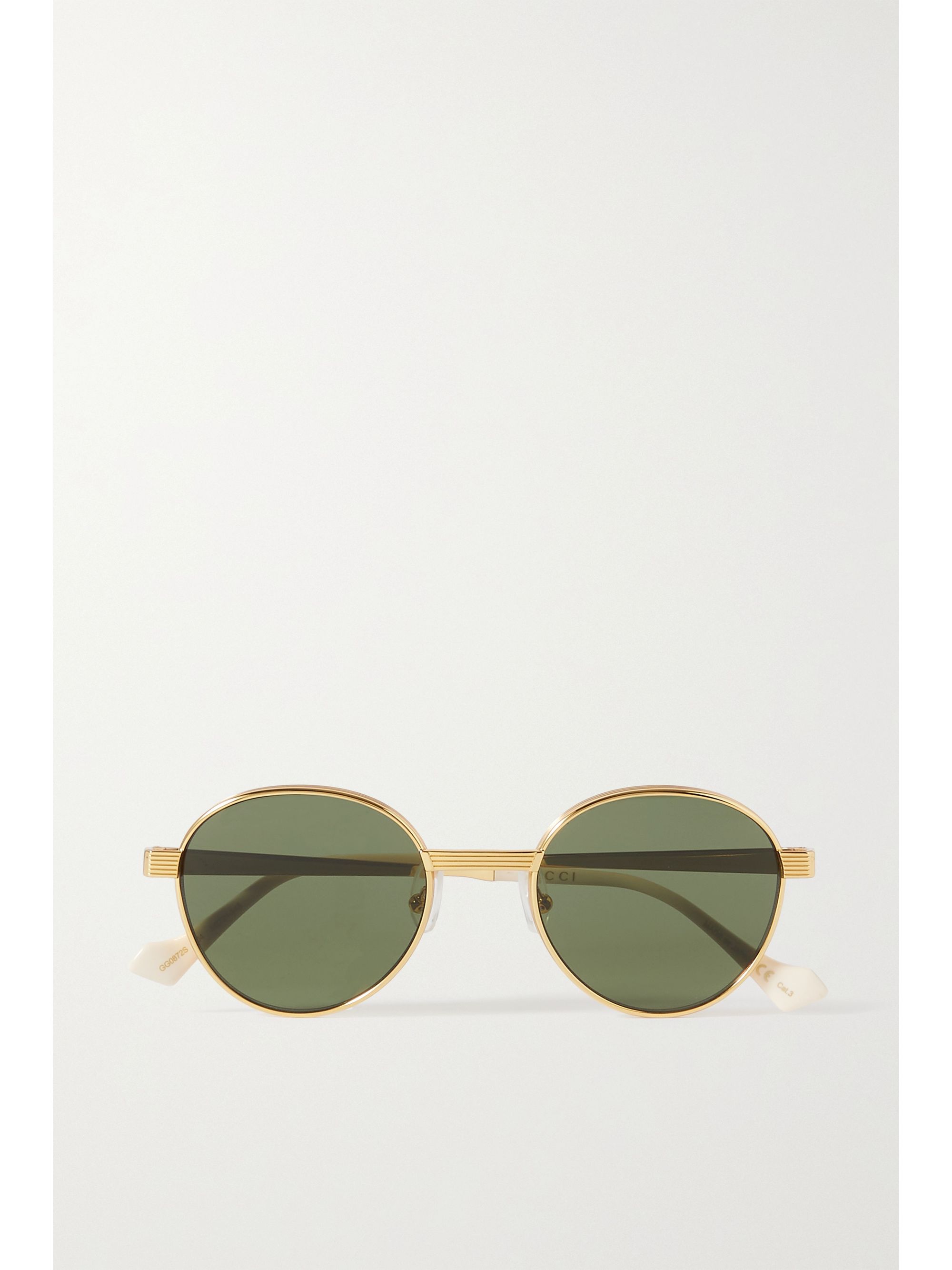 gucci round frame sunglasses
