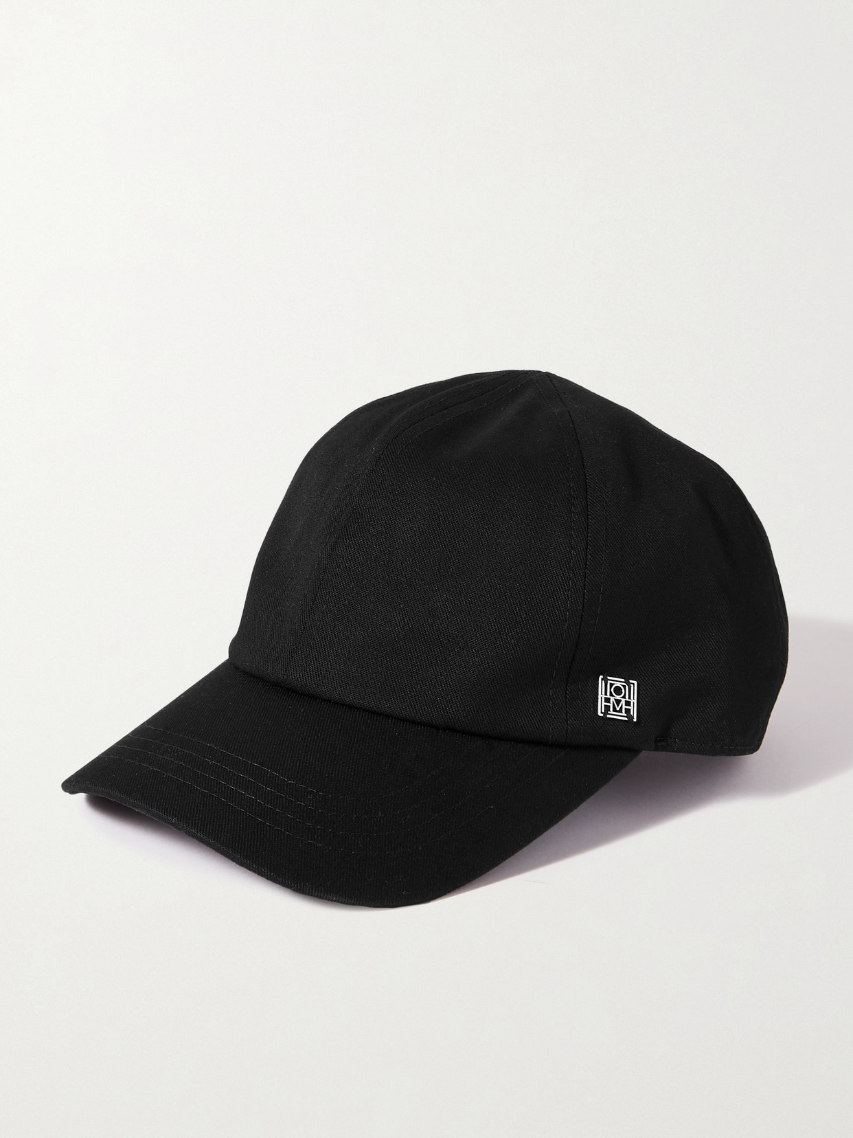 Totême Soho Cotton-twill Baseball Cap In Black