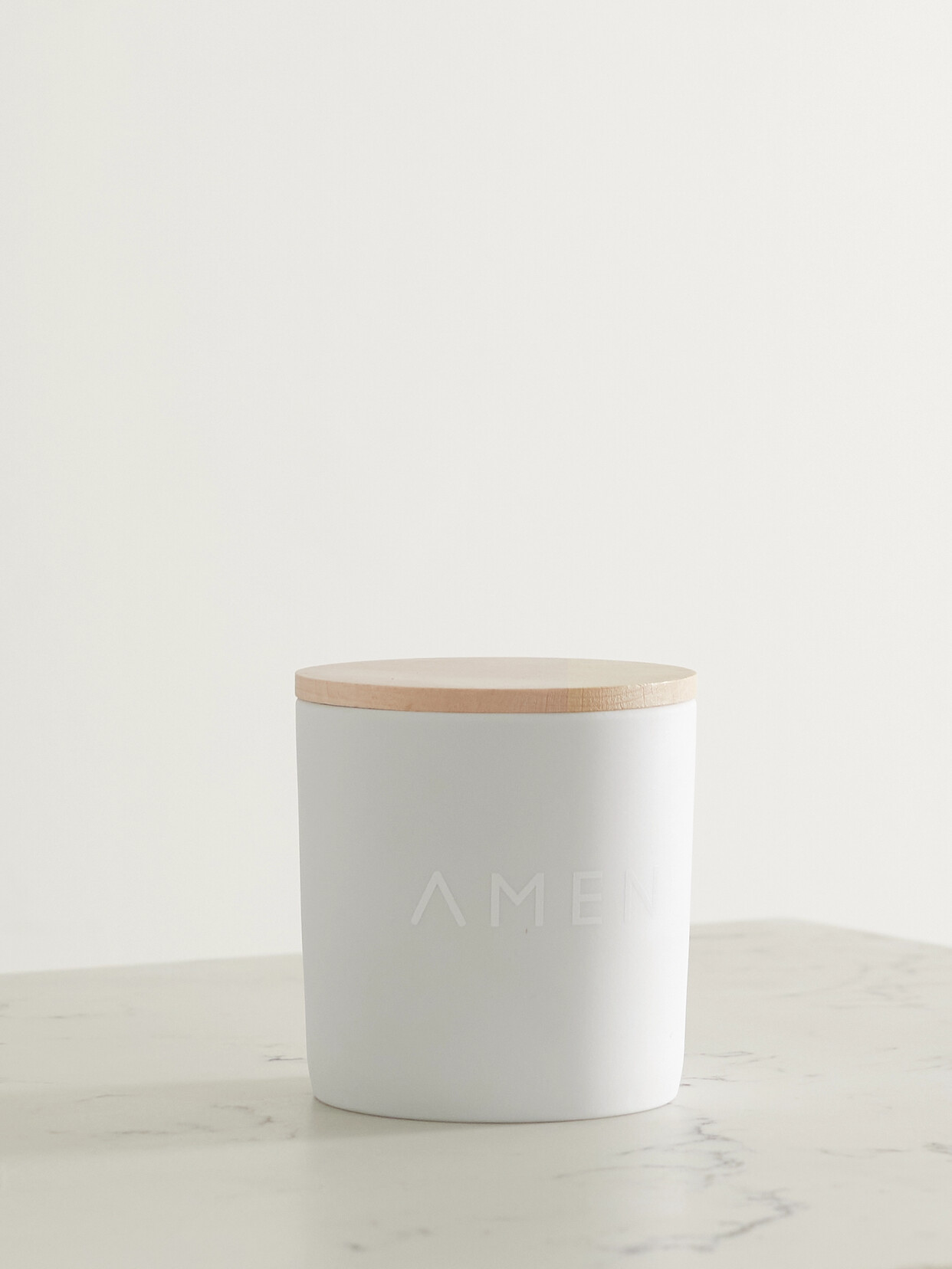 .A. MEN. - Chakra 03 Ginger Scented Candle, 200g - White